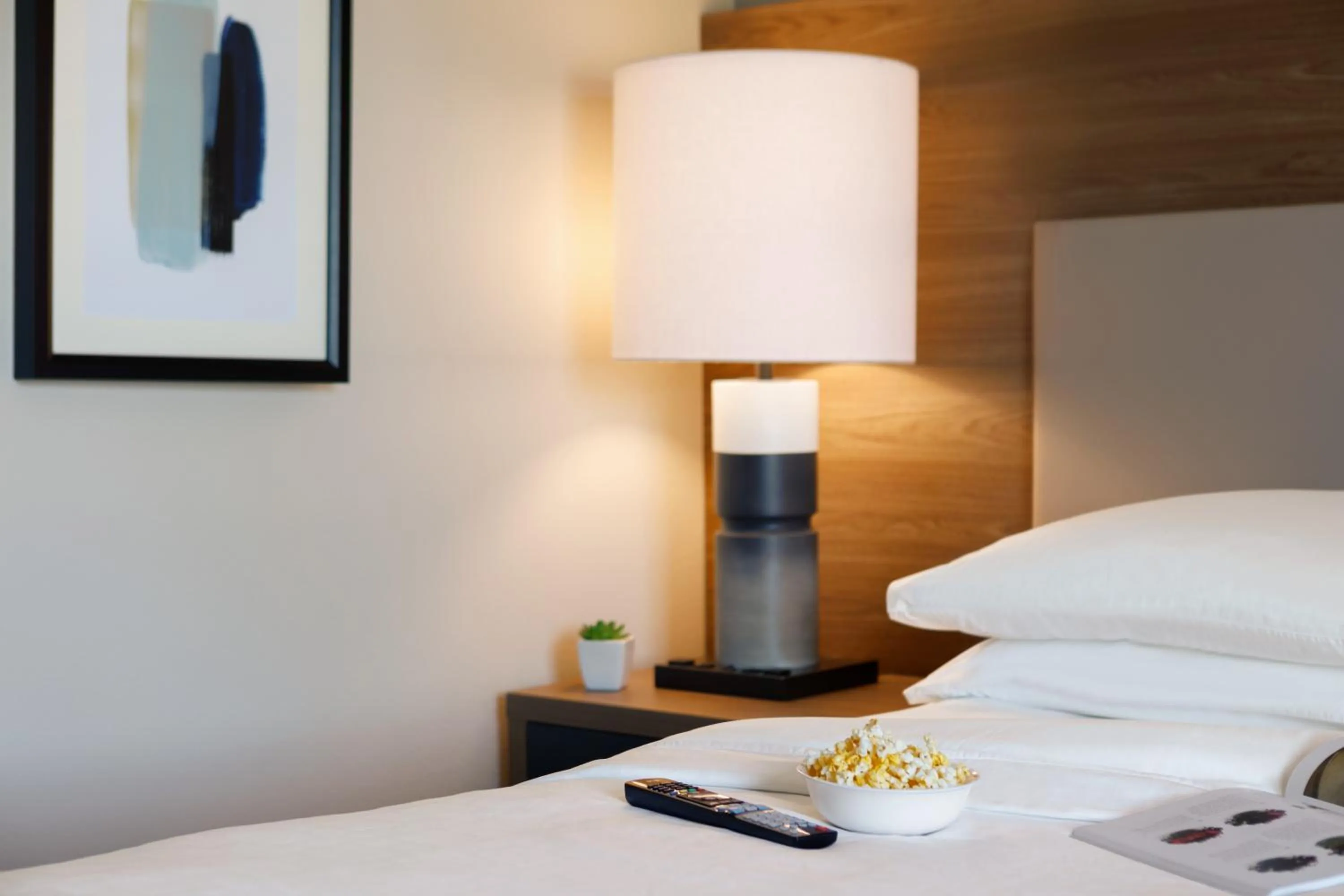 Bed in Candlewood Suites - Asheville Downtown by IHG