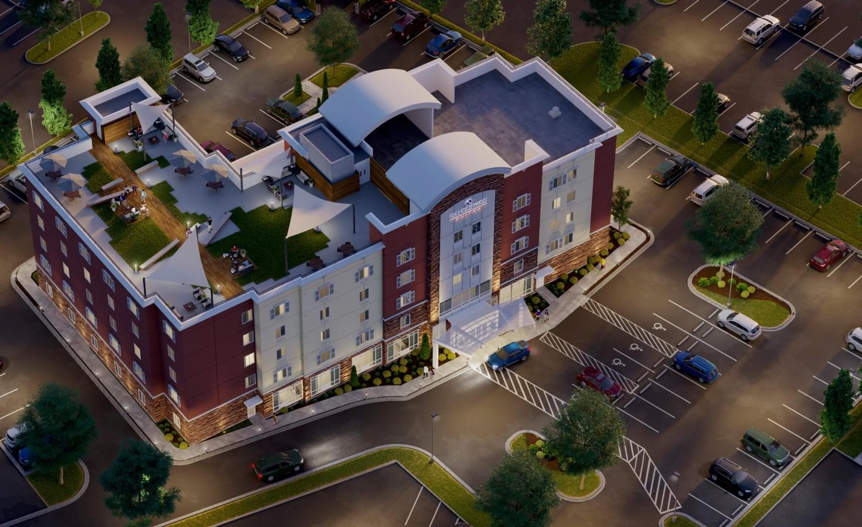 Property building in Candlewood Suites - Asheville Downtown by IHG
