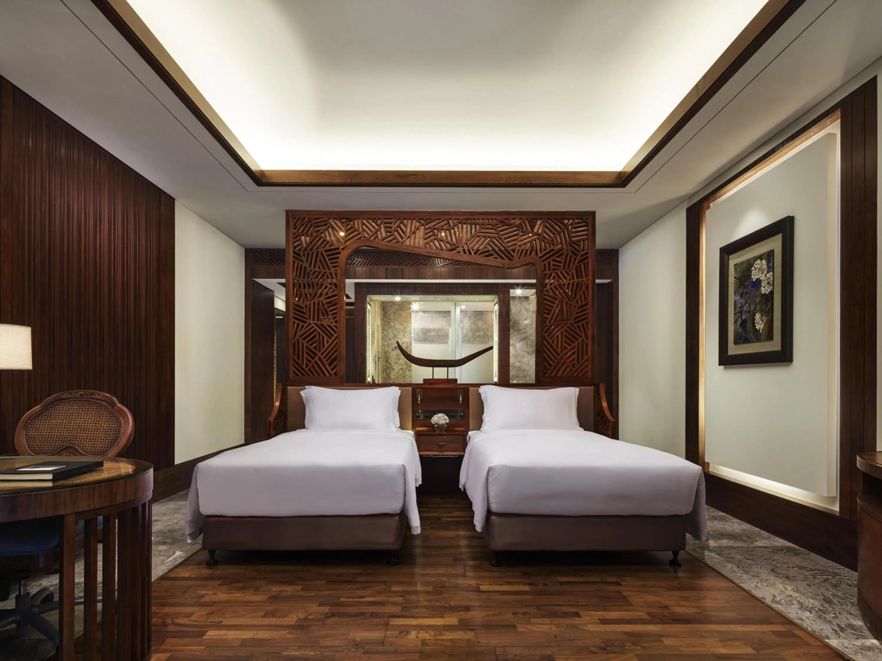 Bedroom, Bed in Fairmont Sanya Haitang Bay