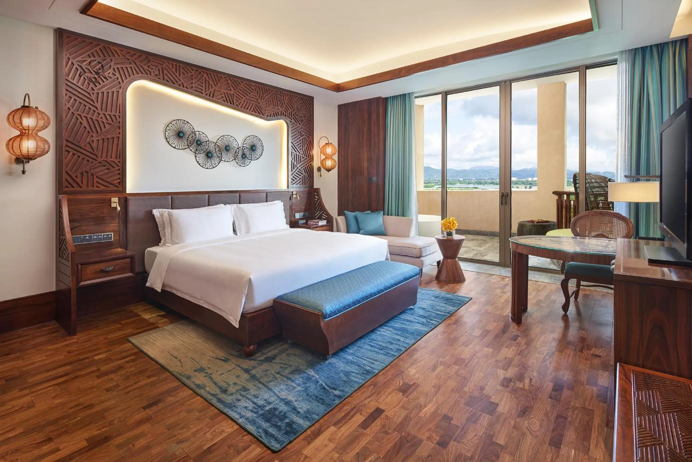 Bedroom, Bed in Fairmont Sanya Haitang Bay