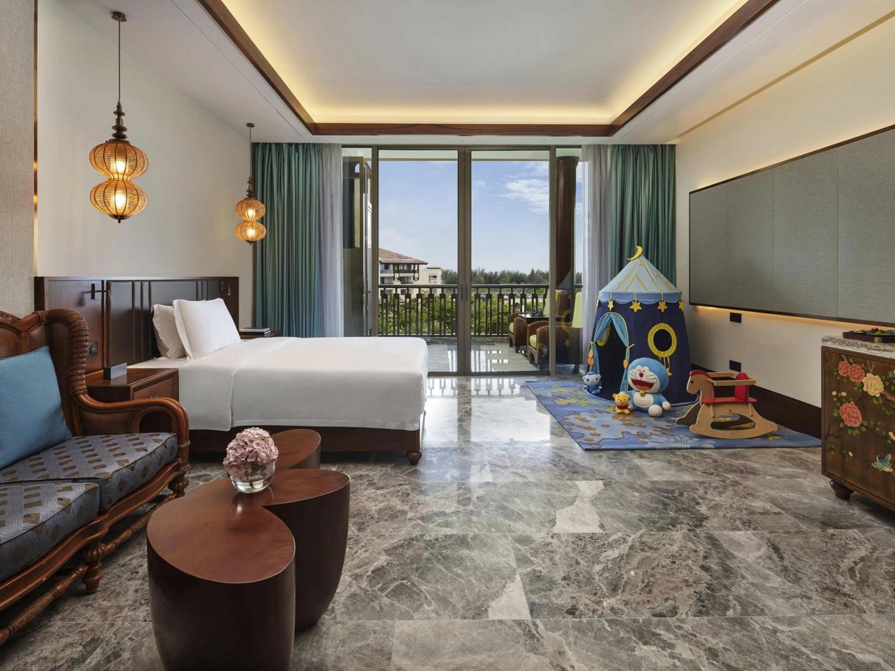 Bedroom in Fairmont Sanya Haitang Bay