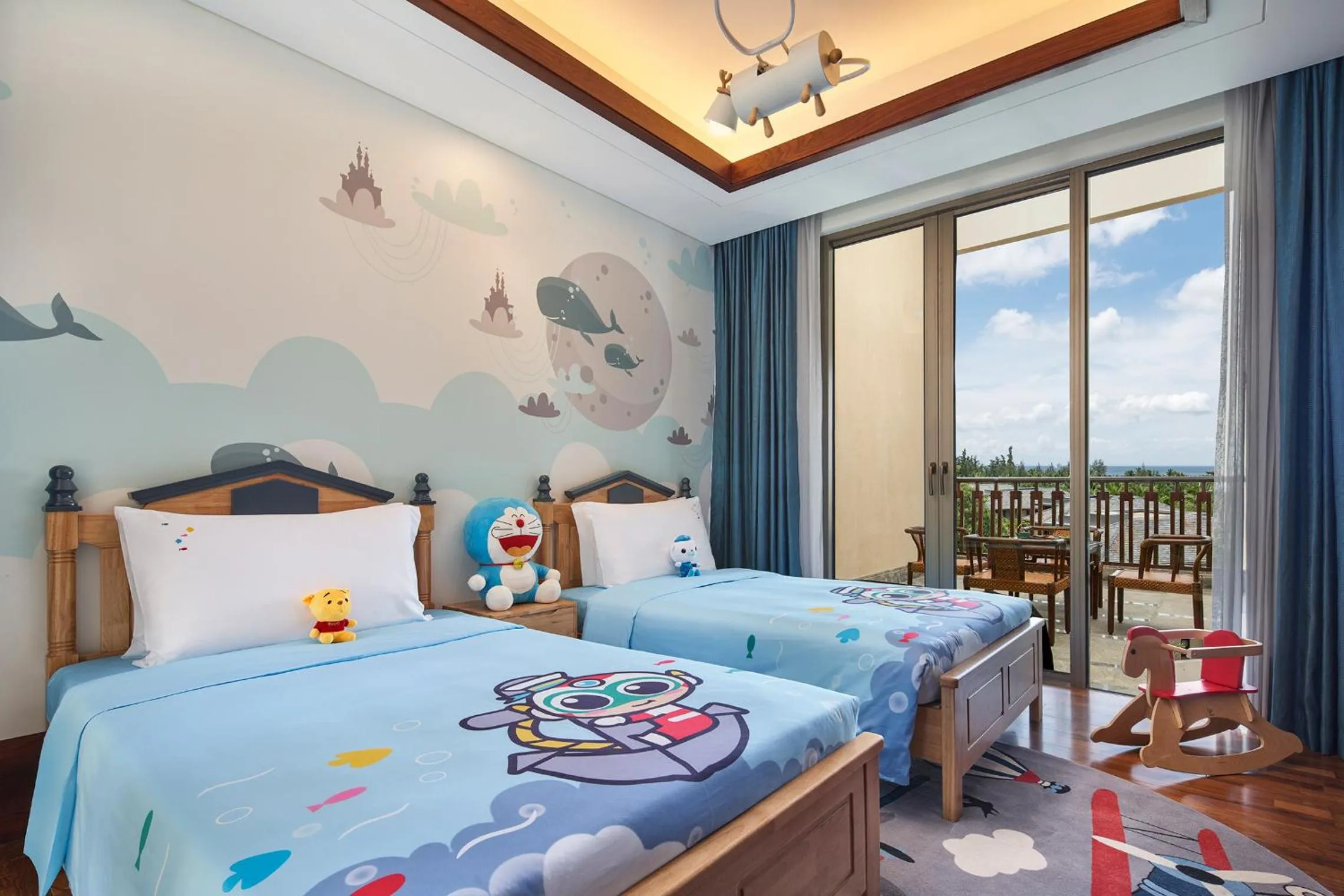 Bed in Fairmont Sanya Haitang Bay