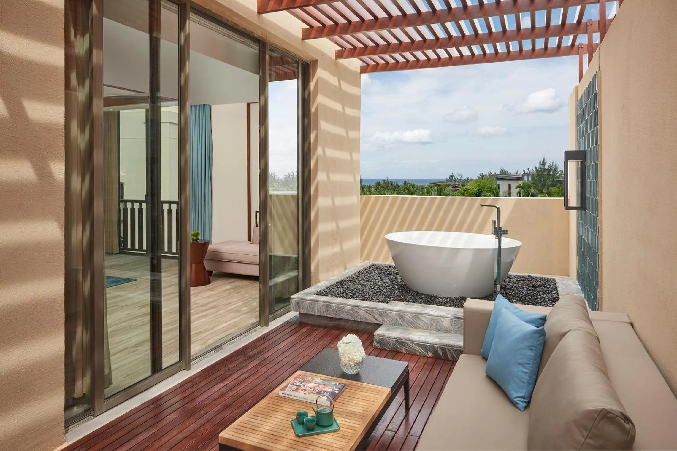 Bath in Fairmont Sanya Haitang Bay