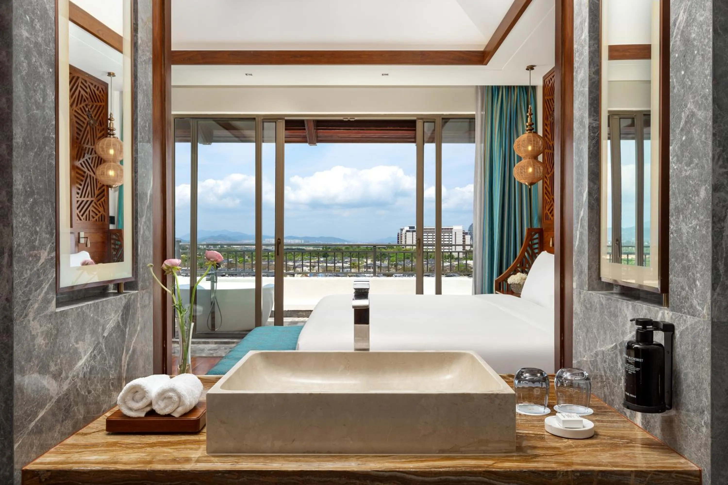 Bedroom in Fairmont Sanya Haitang Bay