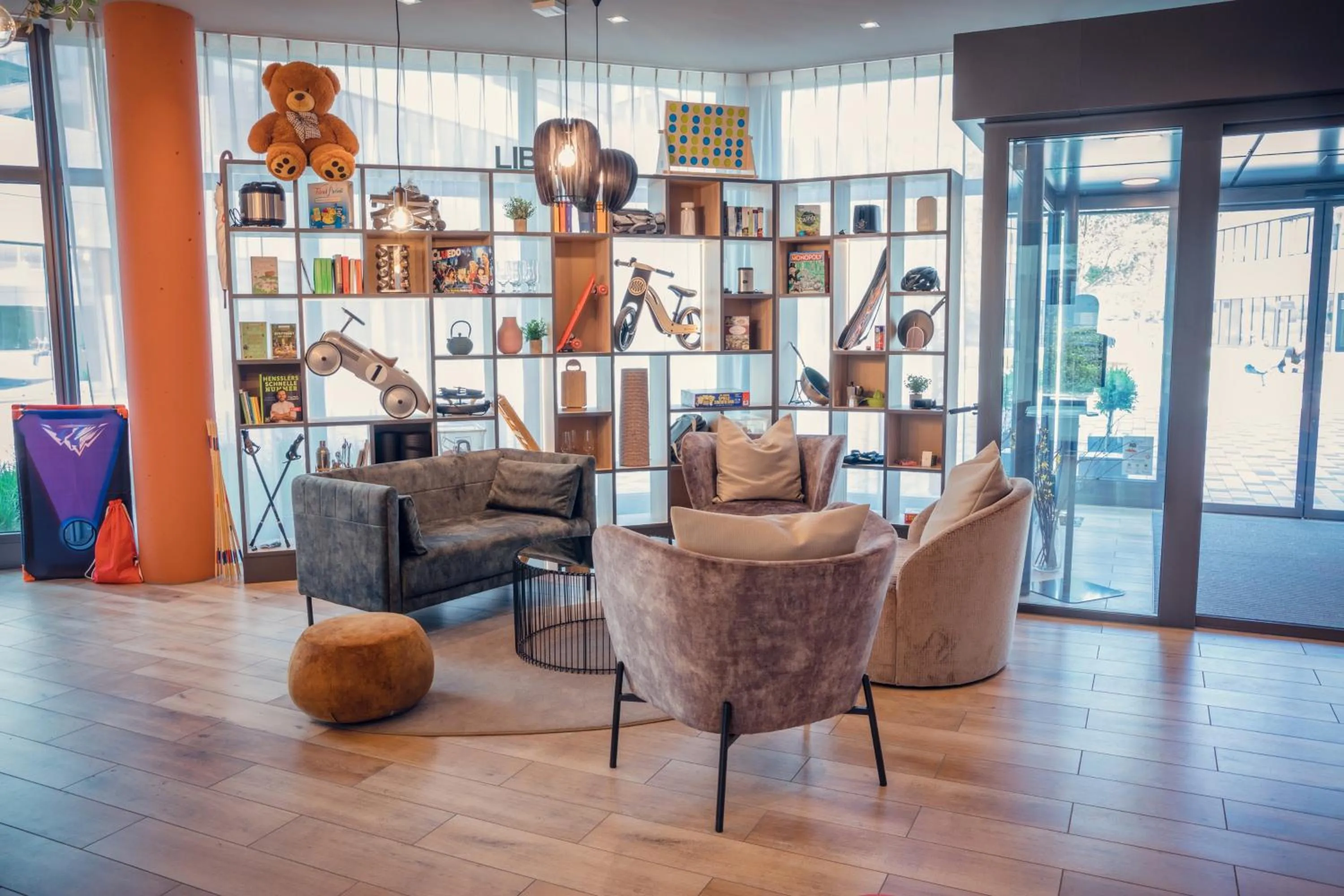 Lobby or reception in Adagio Access Stuttgart Airport Messe