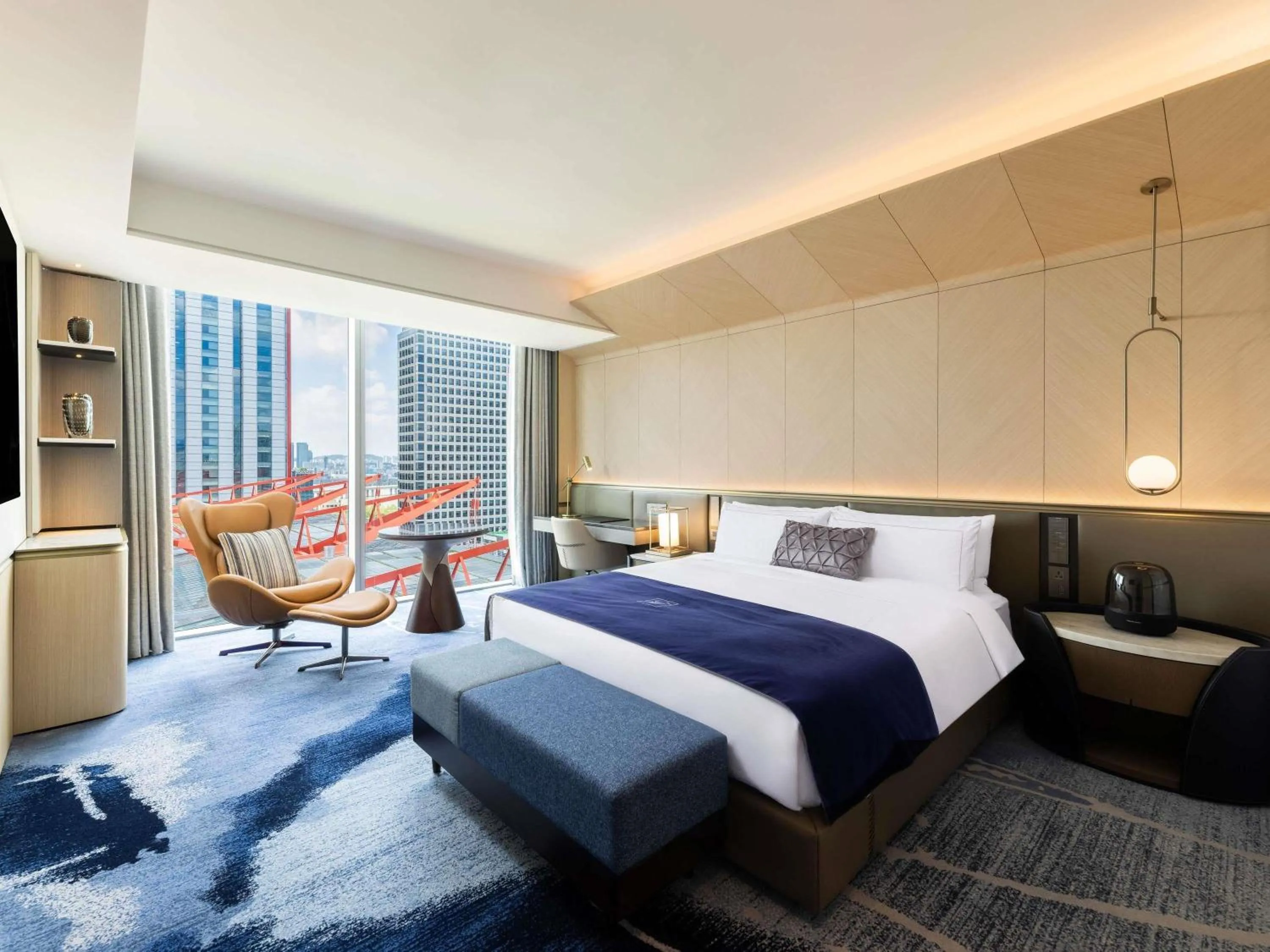 Bedroom, Bed in Fairmont Ambassador Seoul