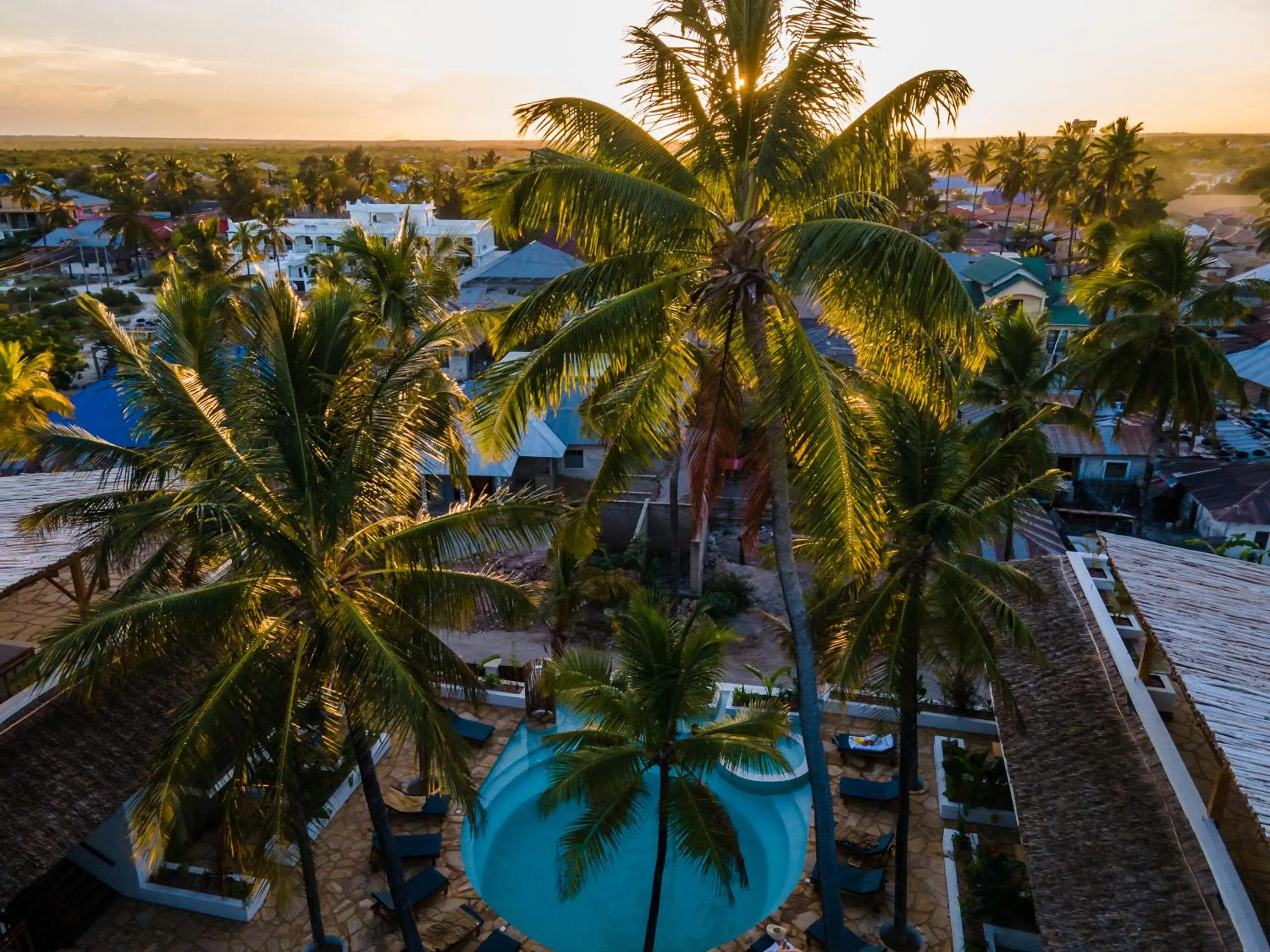 Sunset in Aluna Paje