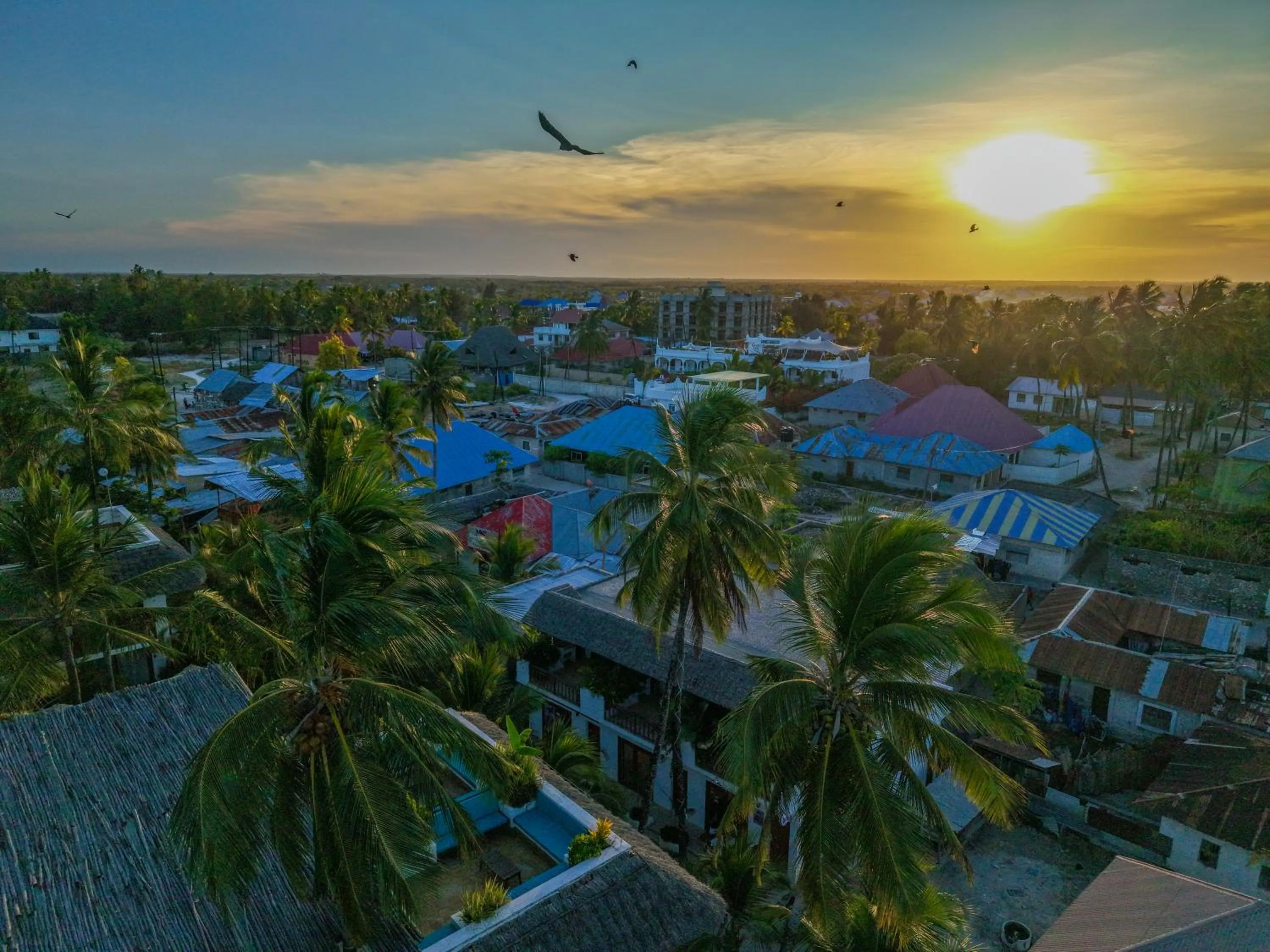 Sunset in Aluna Paje