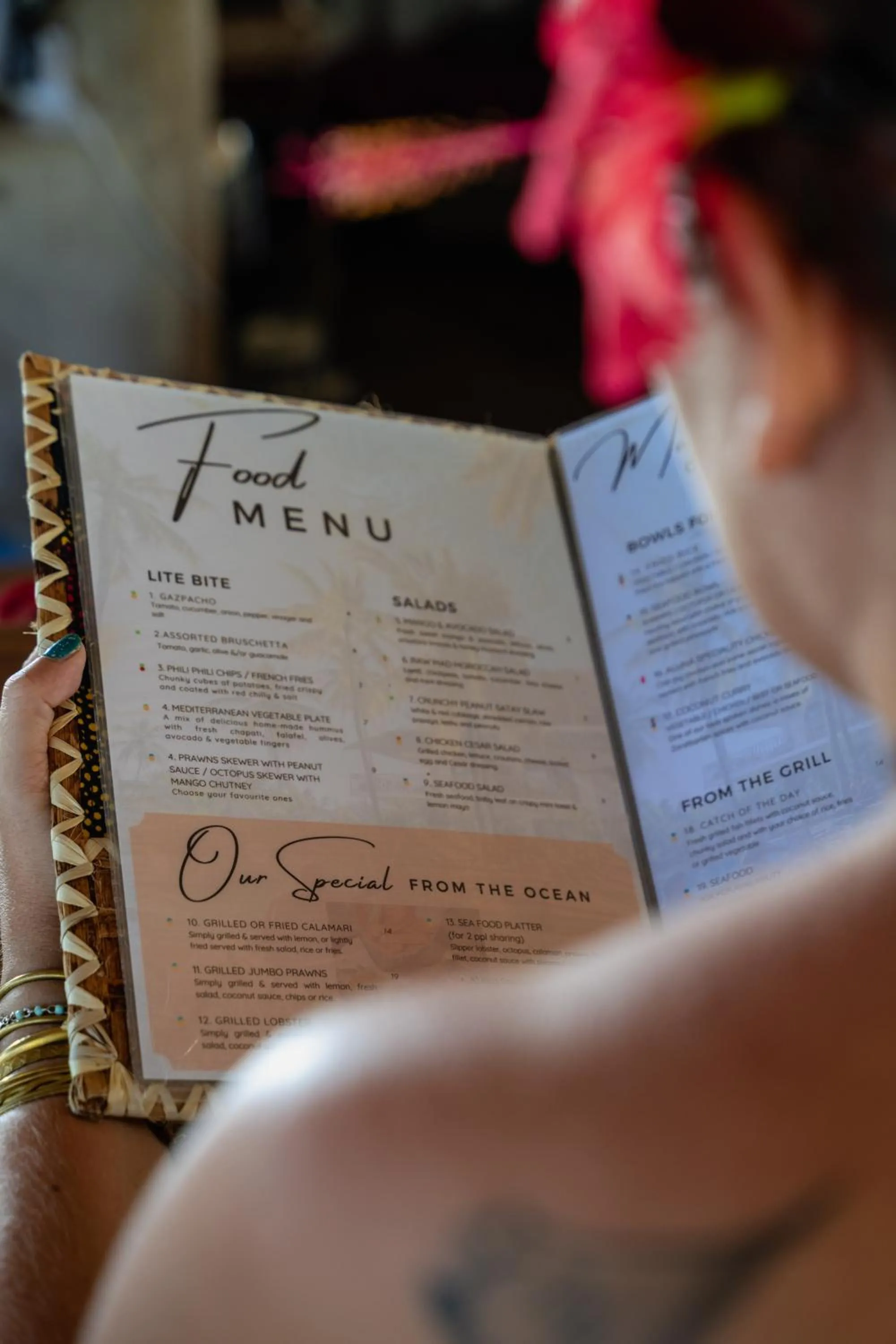 Restaurant/places to eat in Aluna Paje