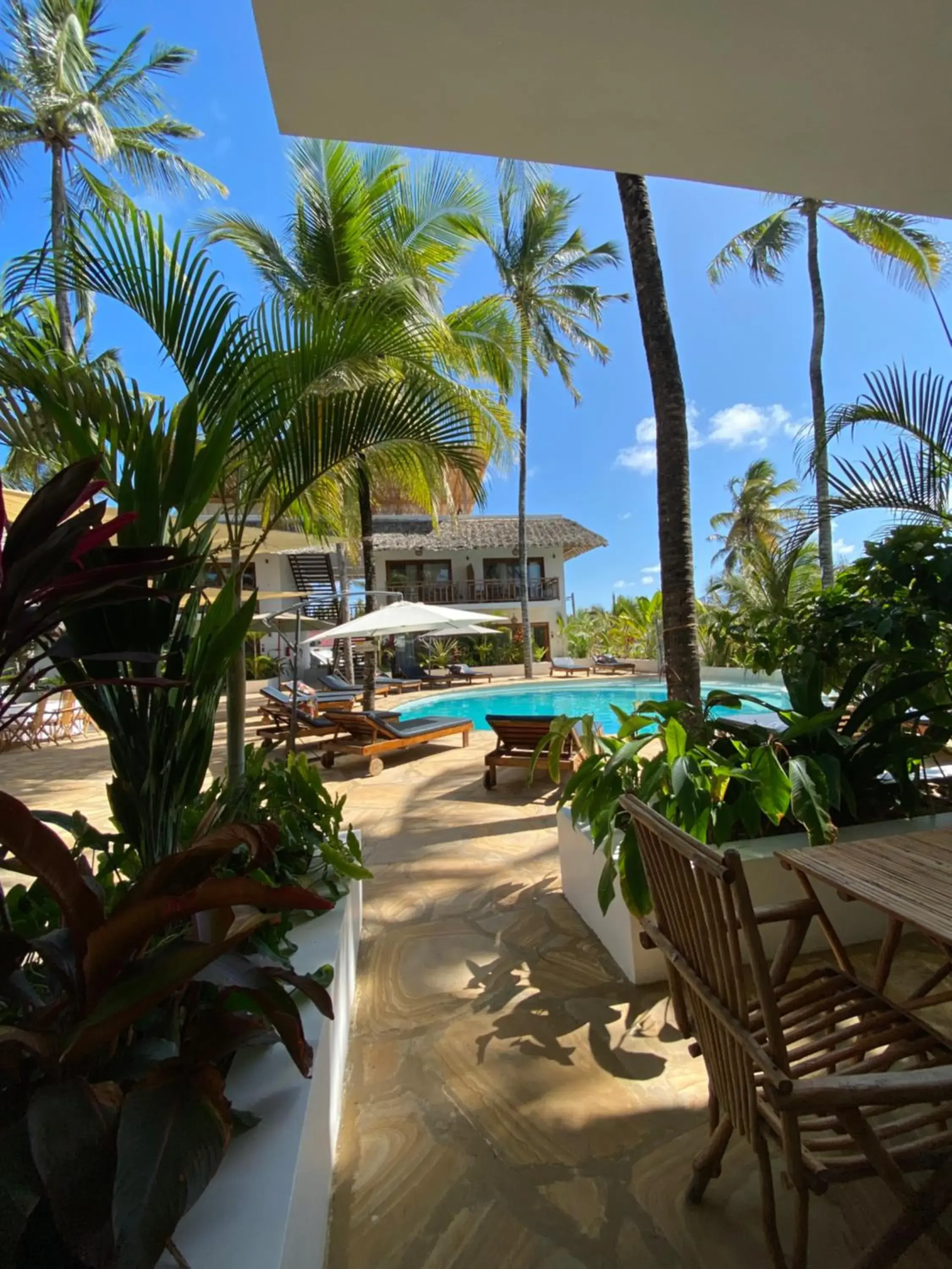 Double or Twin Room with Pool View in Aluna Paje Double or Twin Room with Pool View in Aluna Paje