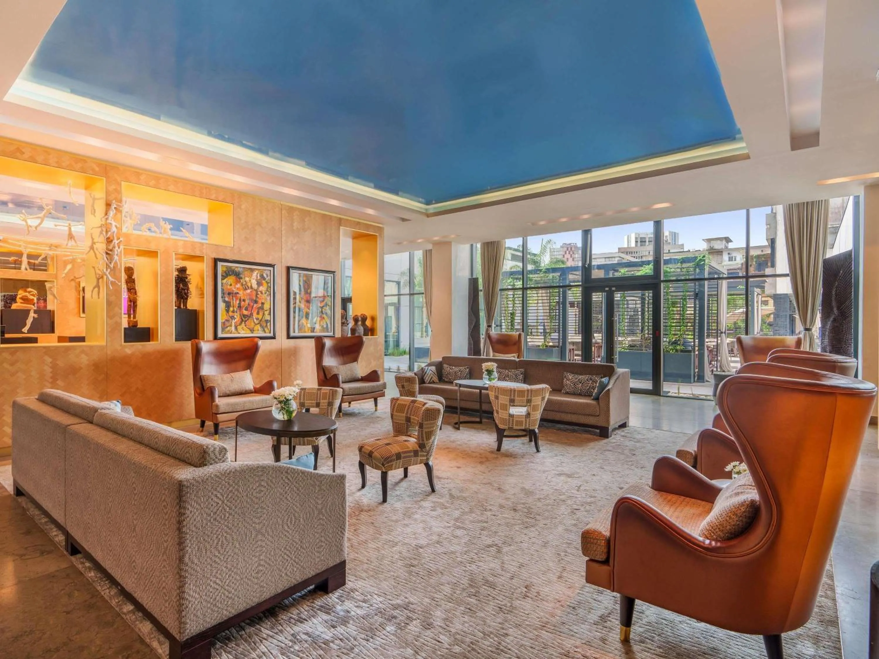 Property building in Movenpick Hotel Abidjan-Accor Group