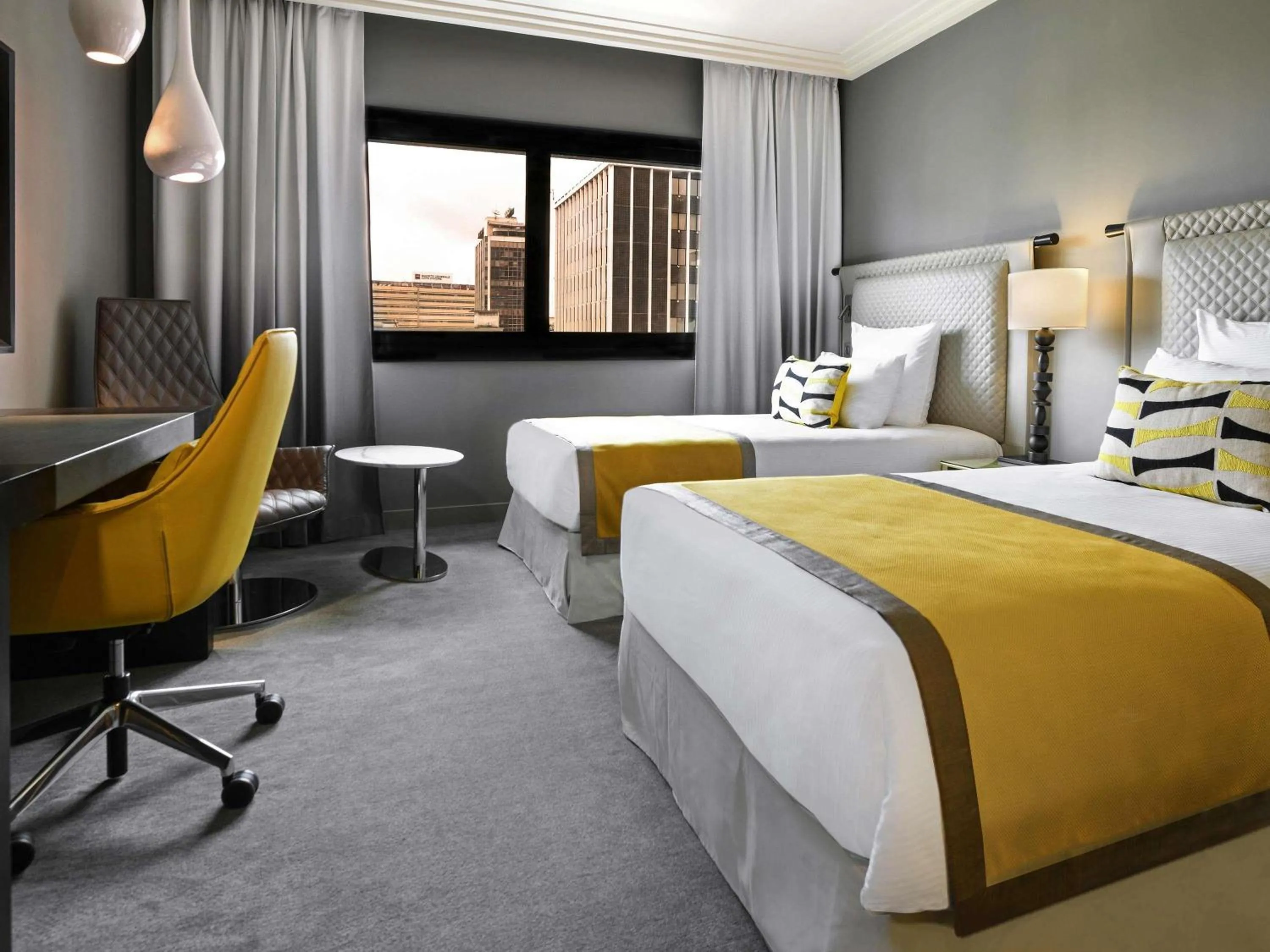 Bedroom, Bed in Movenpick Hotel Abidjan-Accor Group