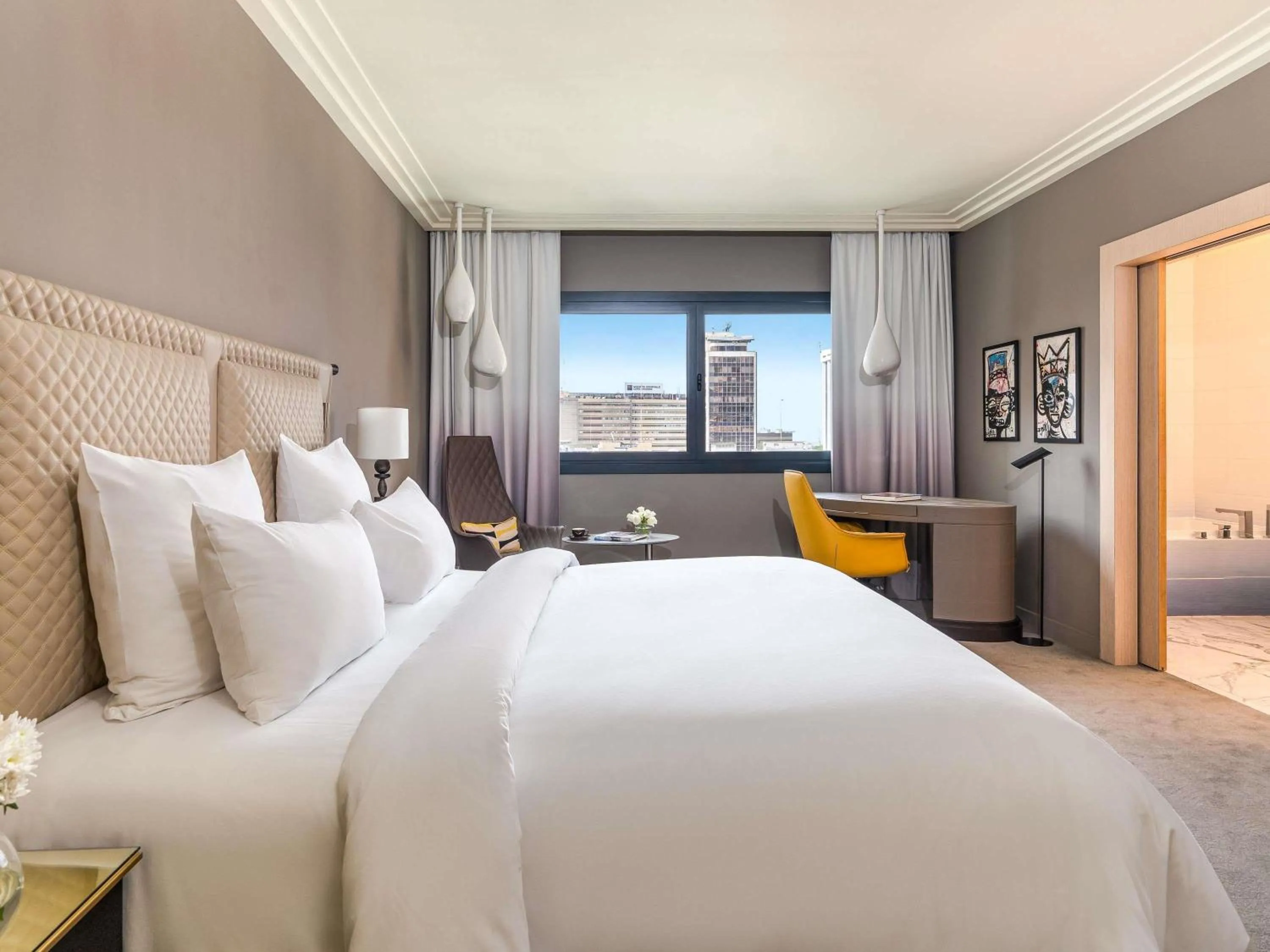 Bedroom, Bed in Movenpick Hotel Abidjan-Accor Group