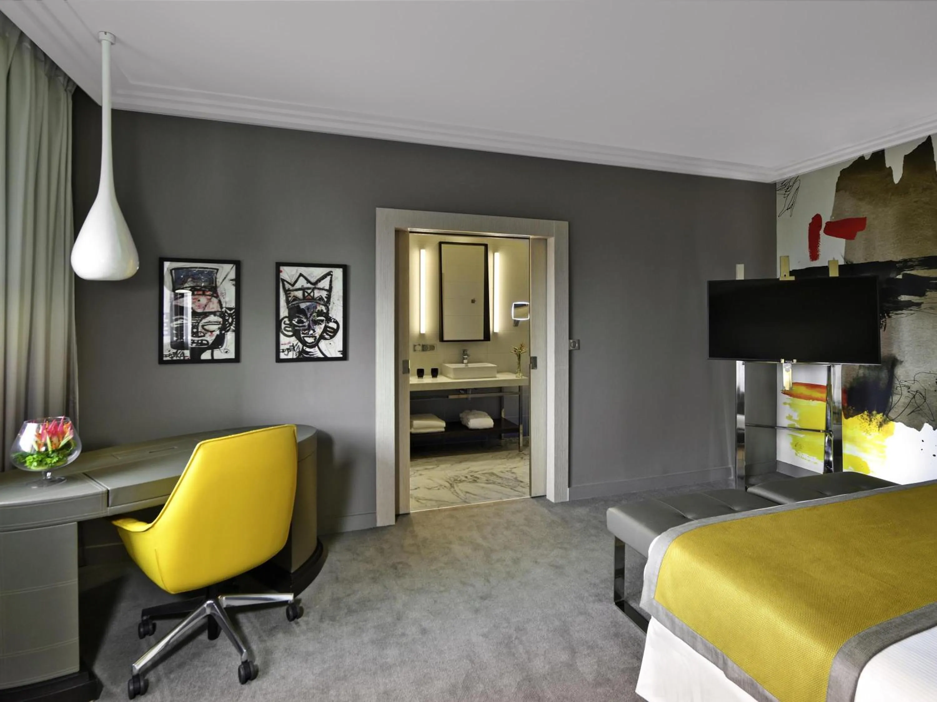 Bedroom in Movenpick Hotel Abidjan-Accor Group