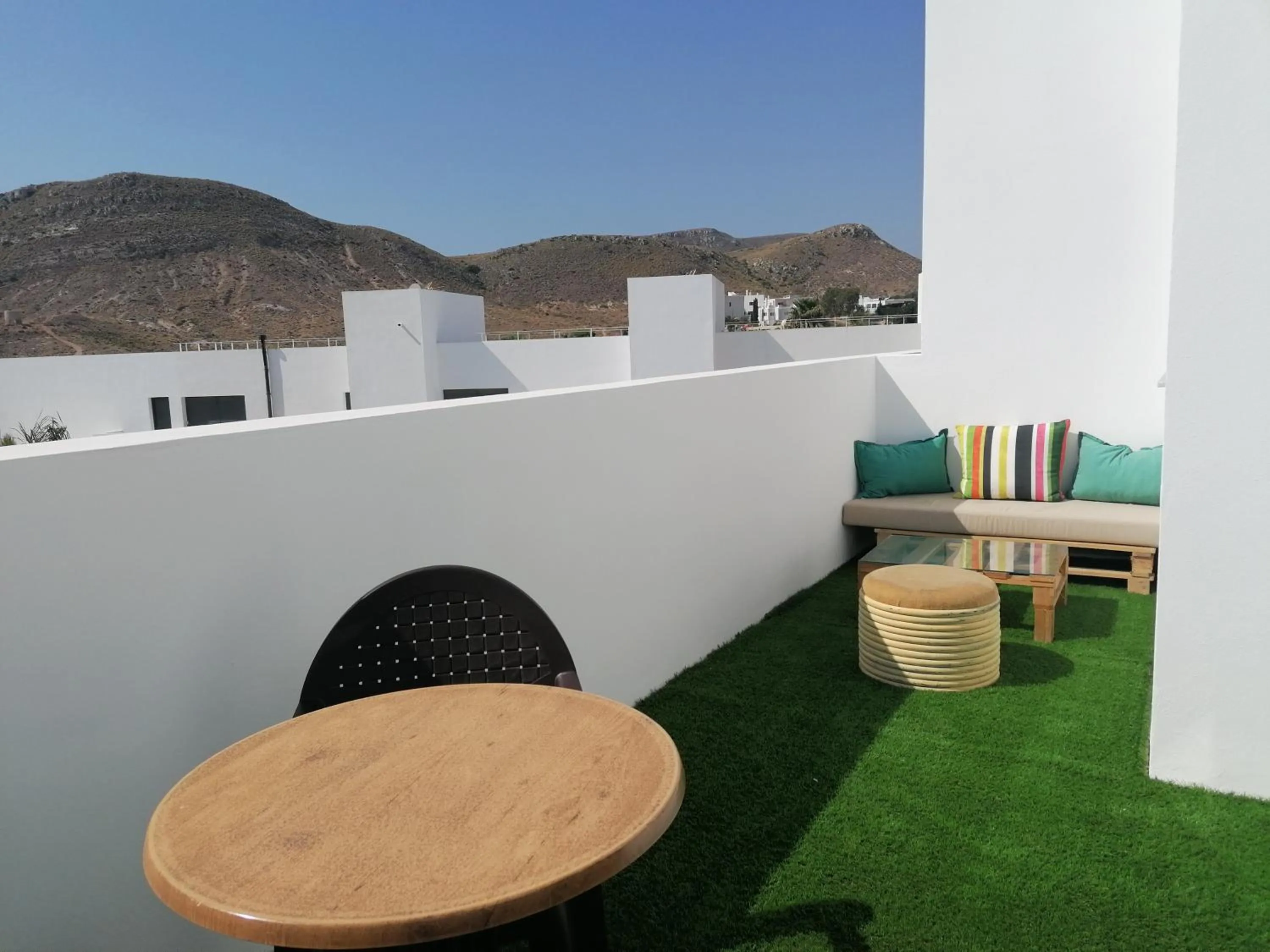 Balcony/Terrace in Apartamentos Cala San Pedro