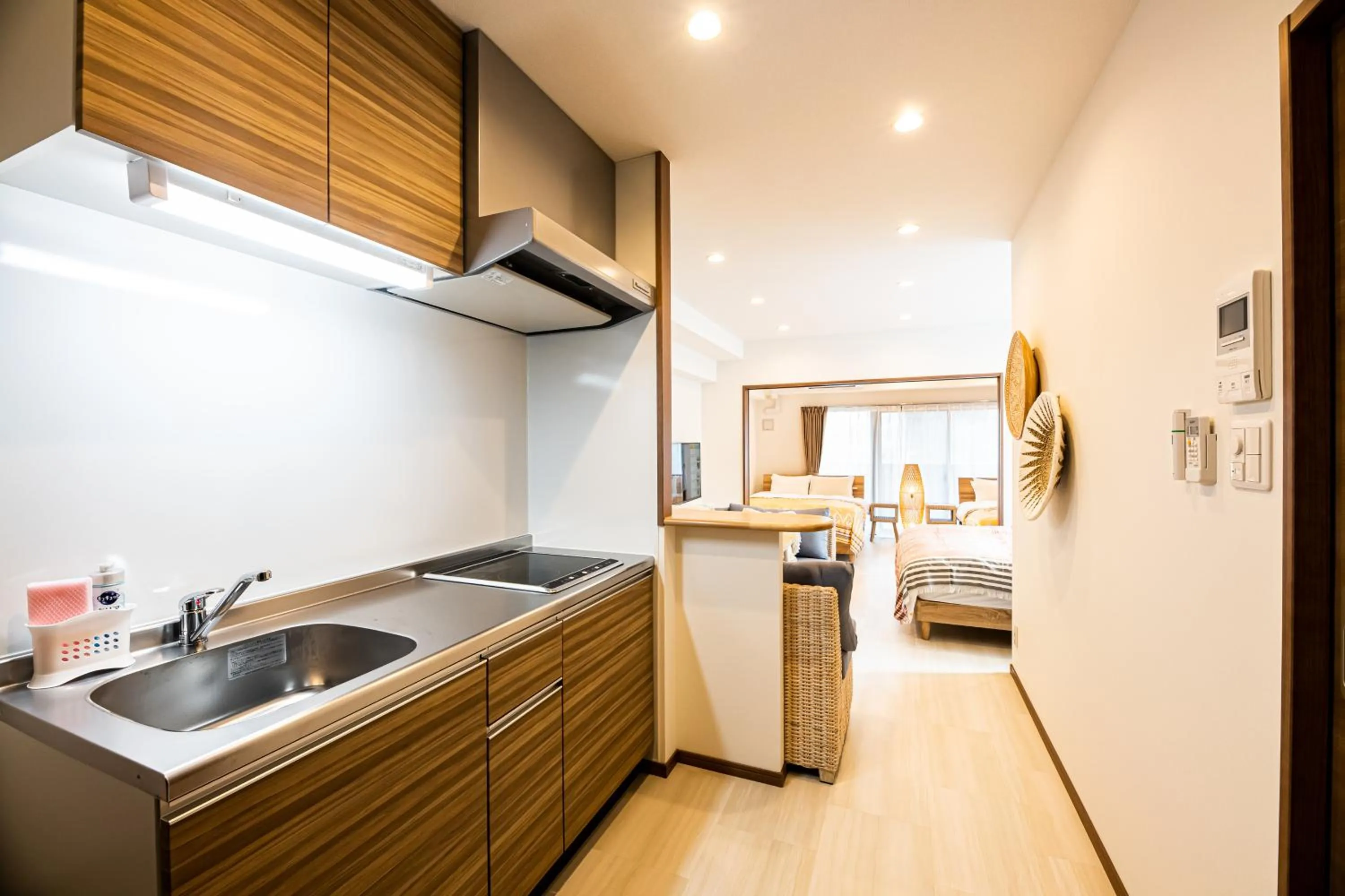 Kitchen or kitchenette in Tomariehotel & condominium