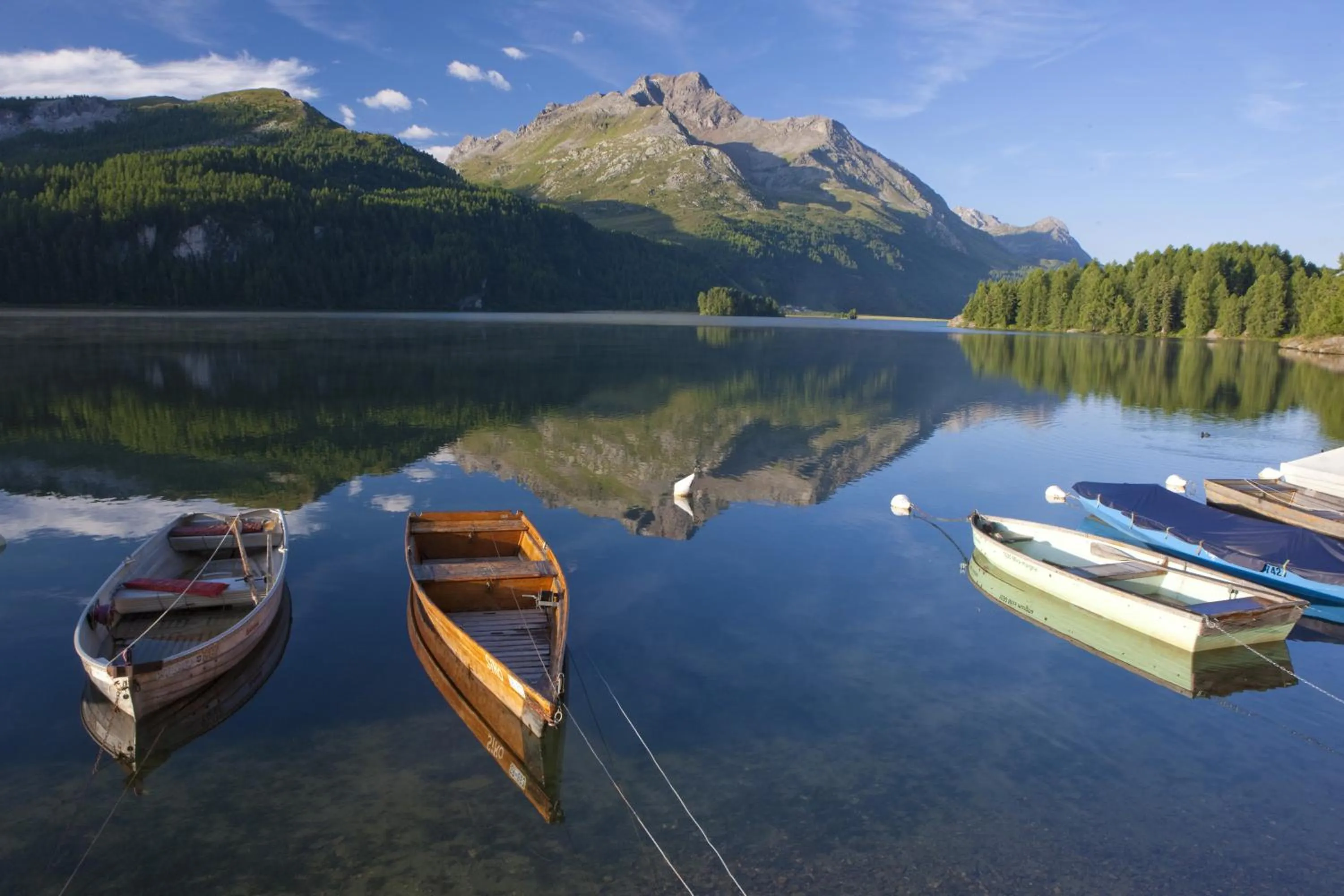 Spring in Hotel Schweizerhof Sils Maria, a Faern Collection Hotel