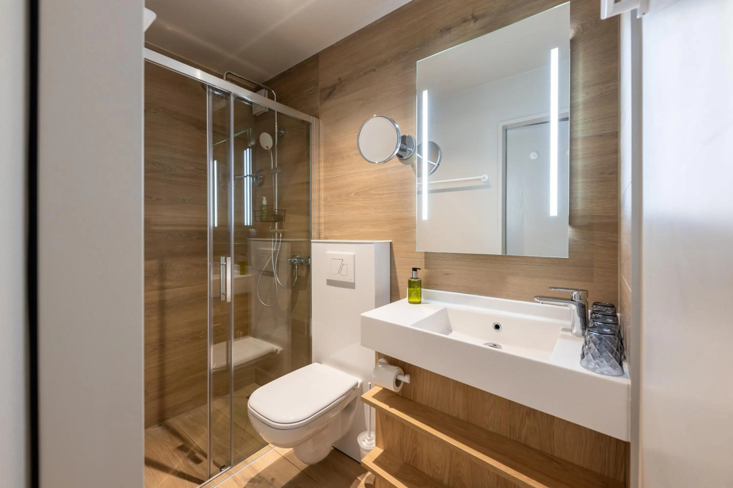 Bathroom in Hotel Schweizerhof Sils Maria, a Faern Collection Hotel