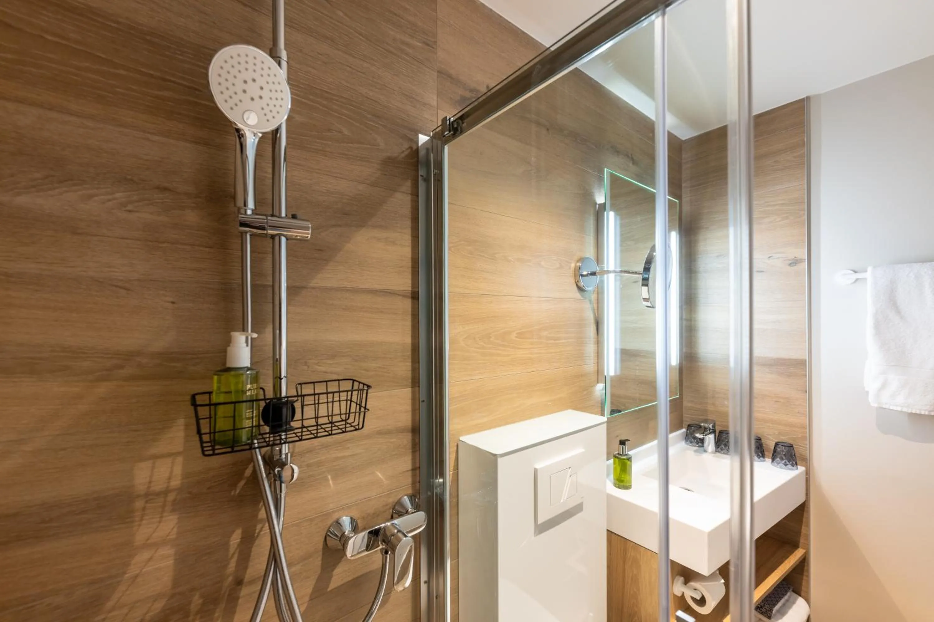 Bathroom in Hotel Schweizerhof Sils Maria, a Faern Collection Hotel