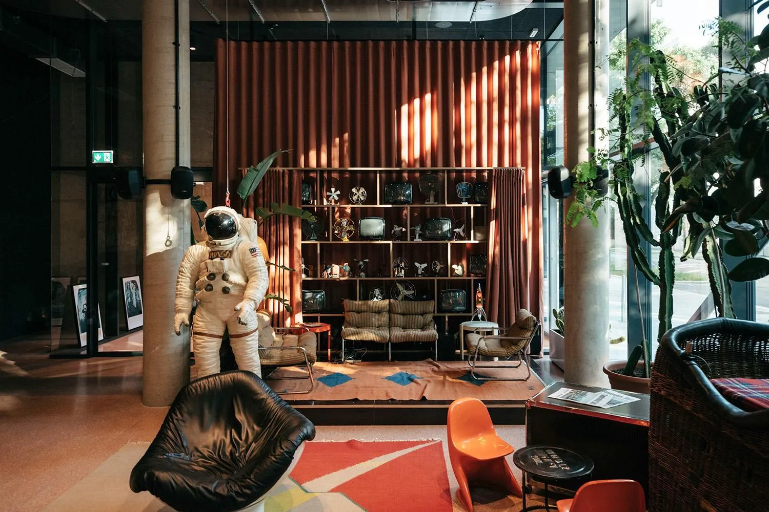 Lobby or reception in Superbude Wien Prater