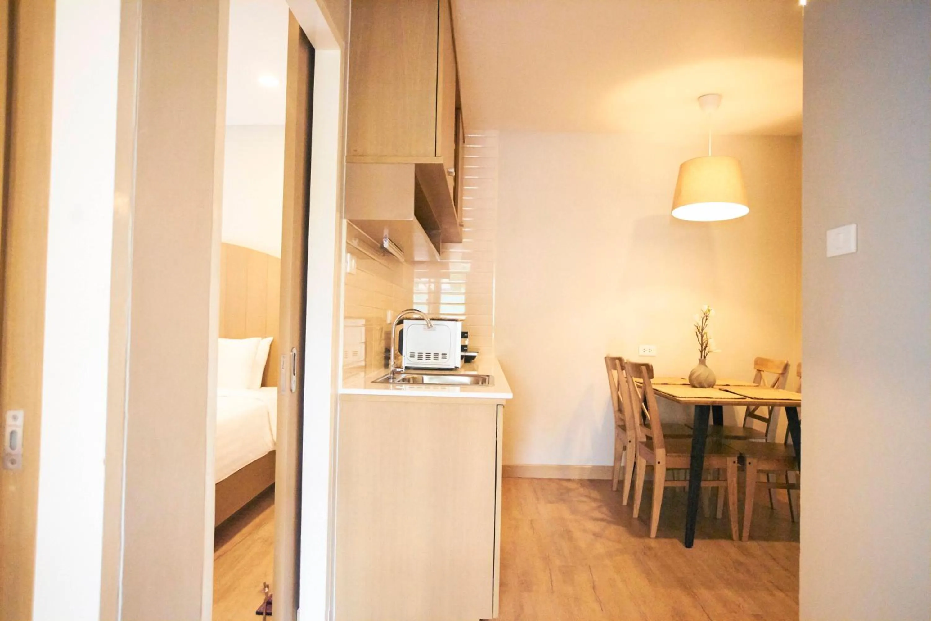 Kitchen or kitchenette in Dream Nimman Apartment