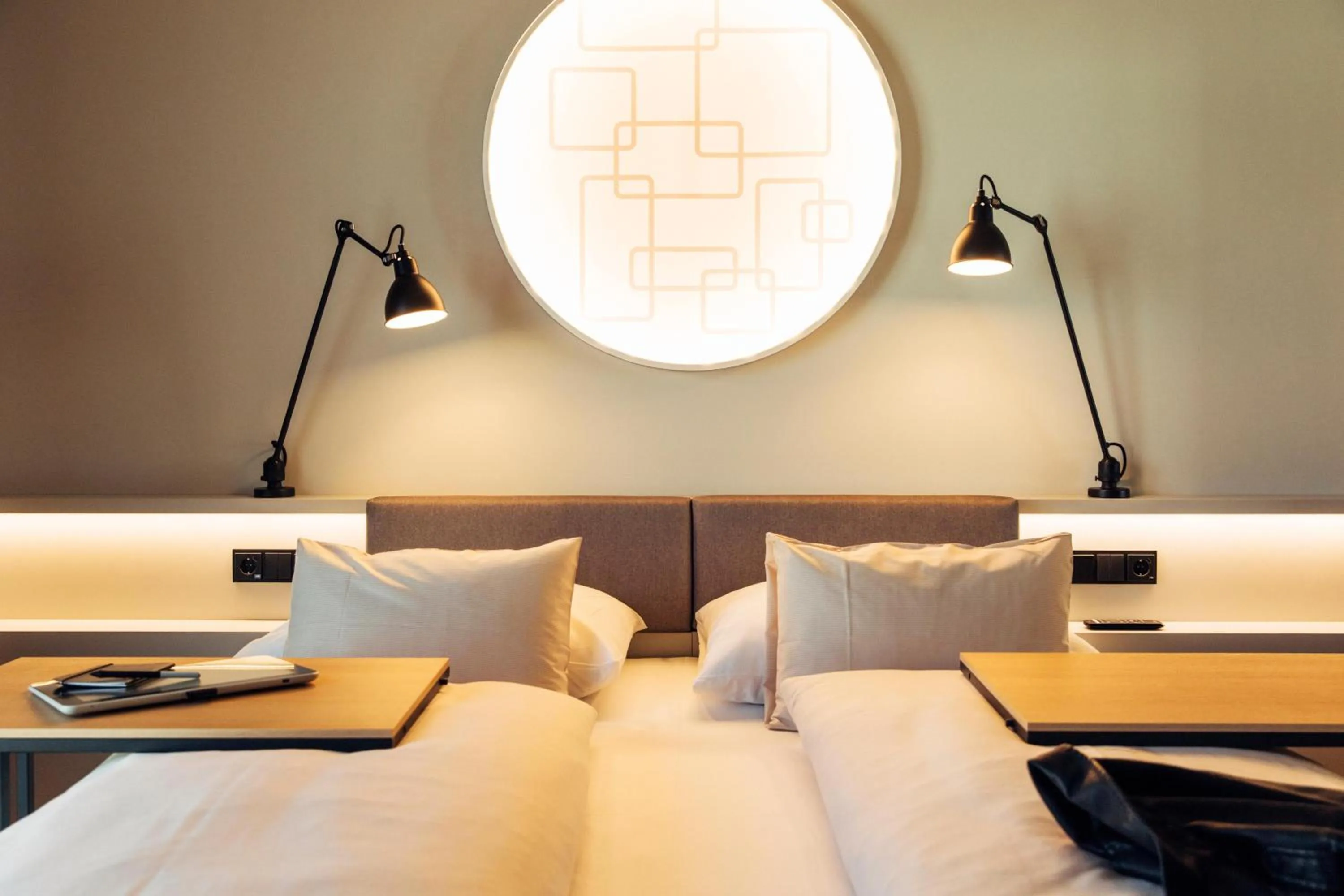 Photo of the whole room in harry's home Steyr hotel & apartments