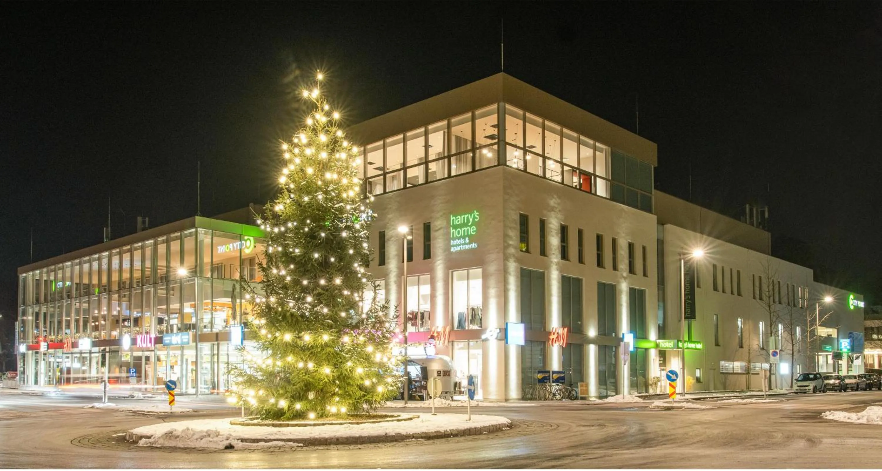 Property building in harry's home Steyr hotel & apartments