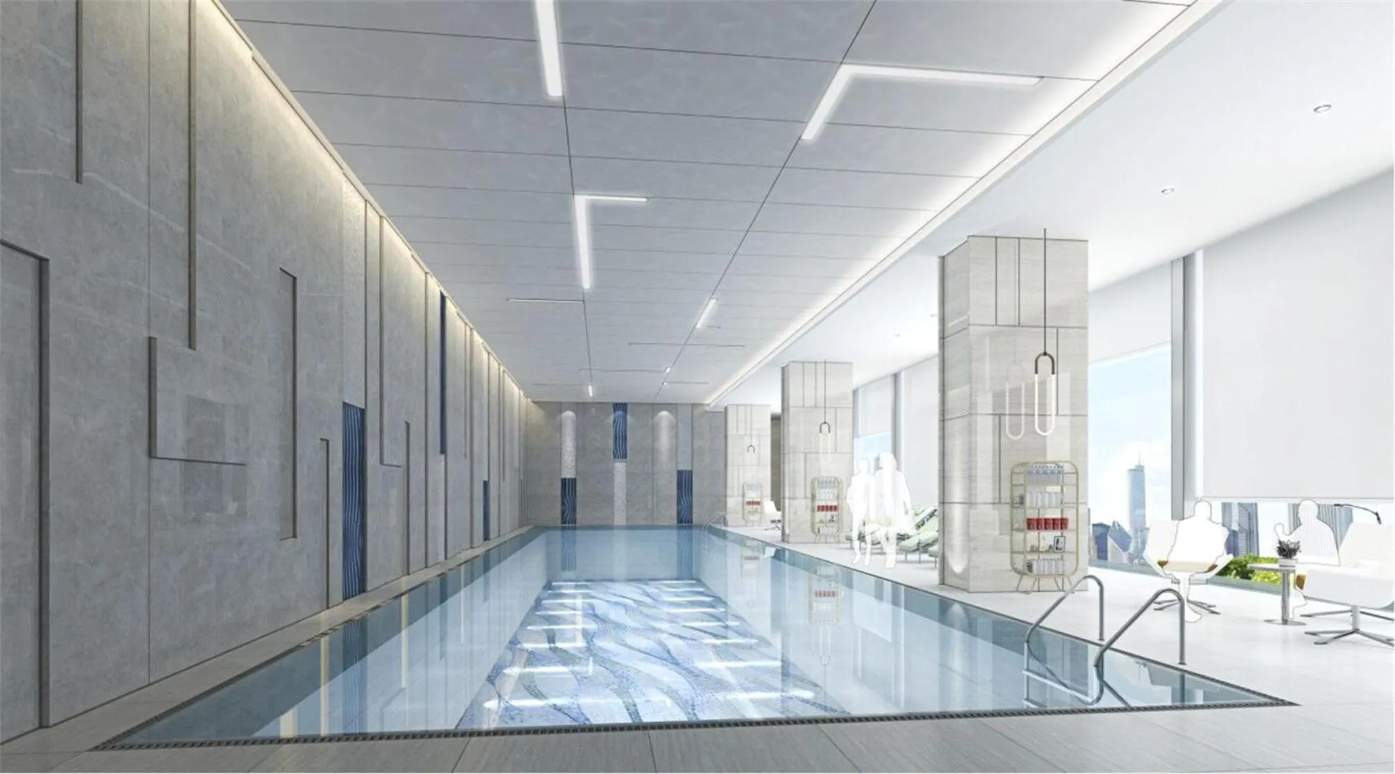 Swimming pool in Novotel Changsha International Exhibition Center