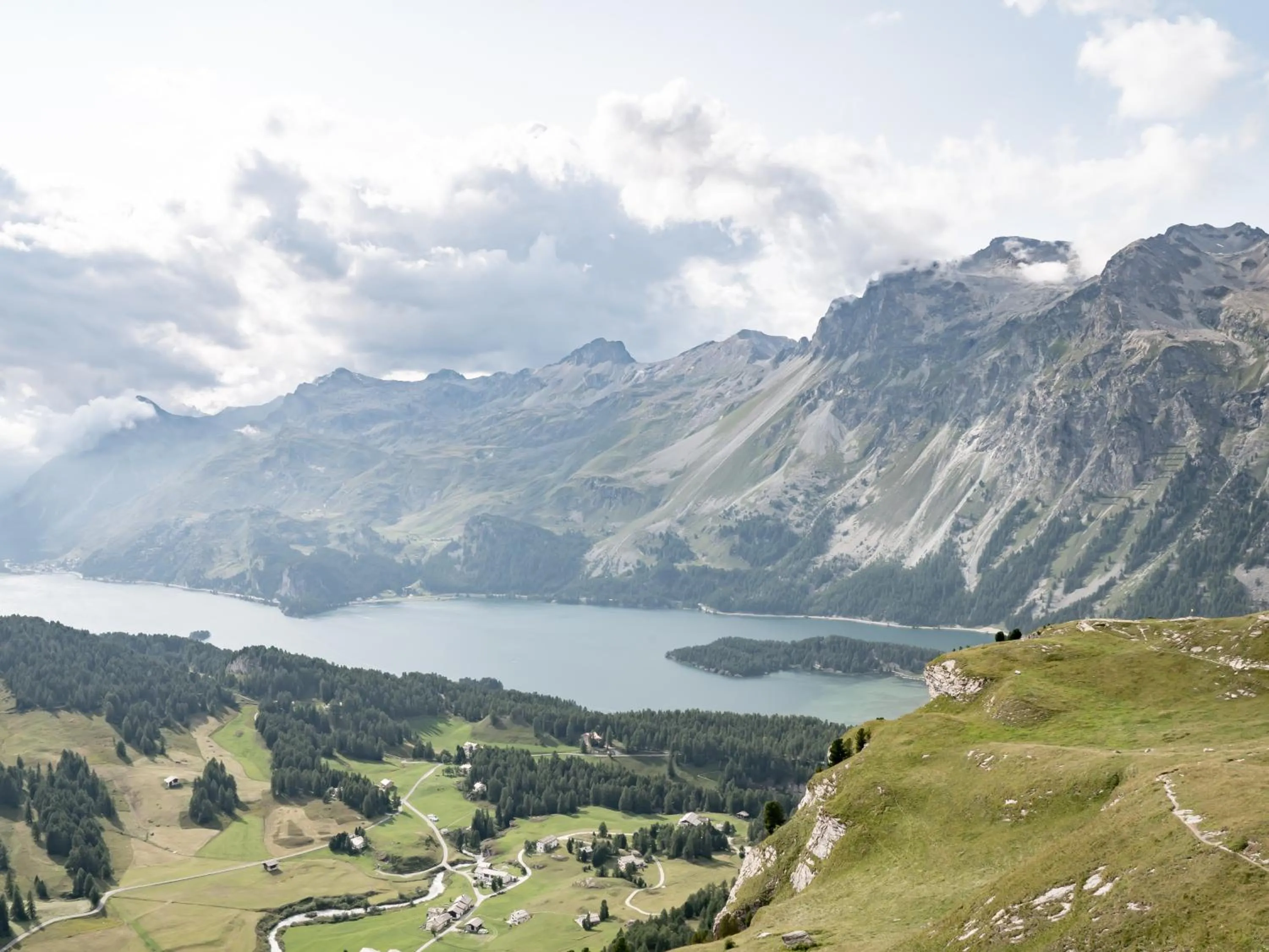 Natural landscape in Hotel Chesa Pool