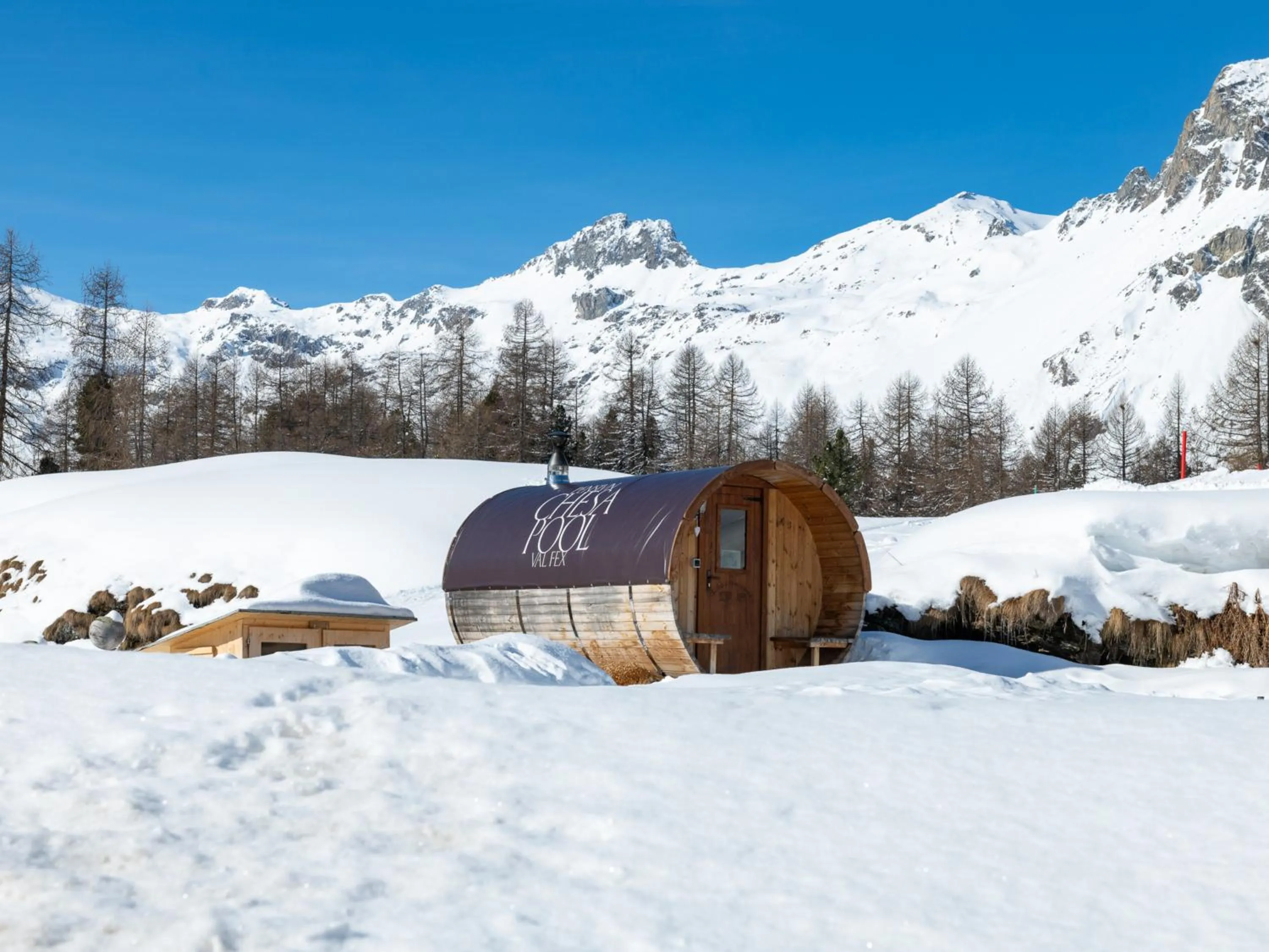 Natural landscape in Hotel Chesa Pool