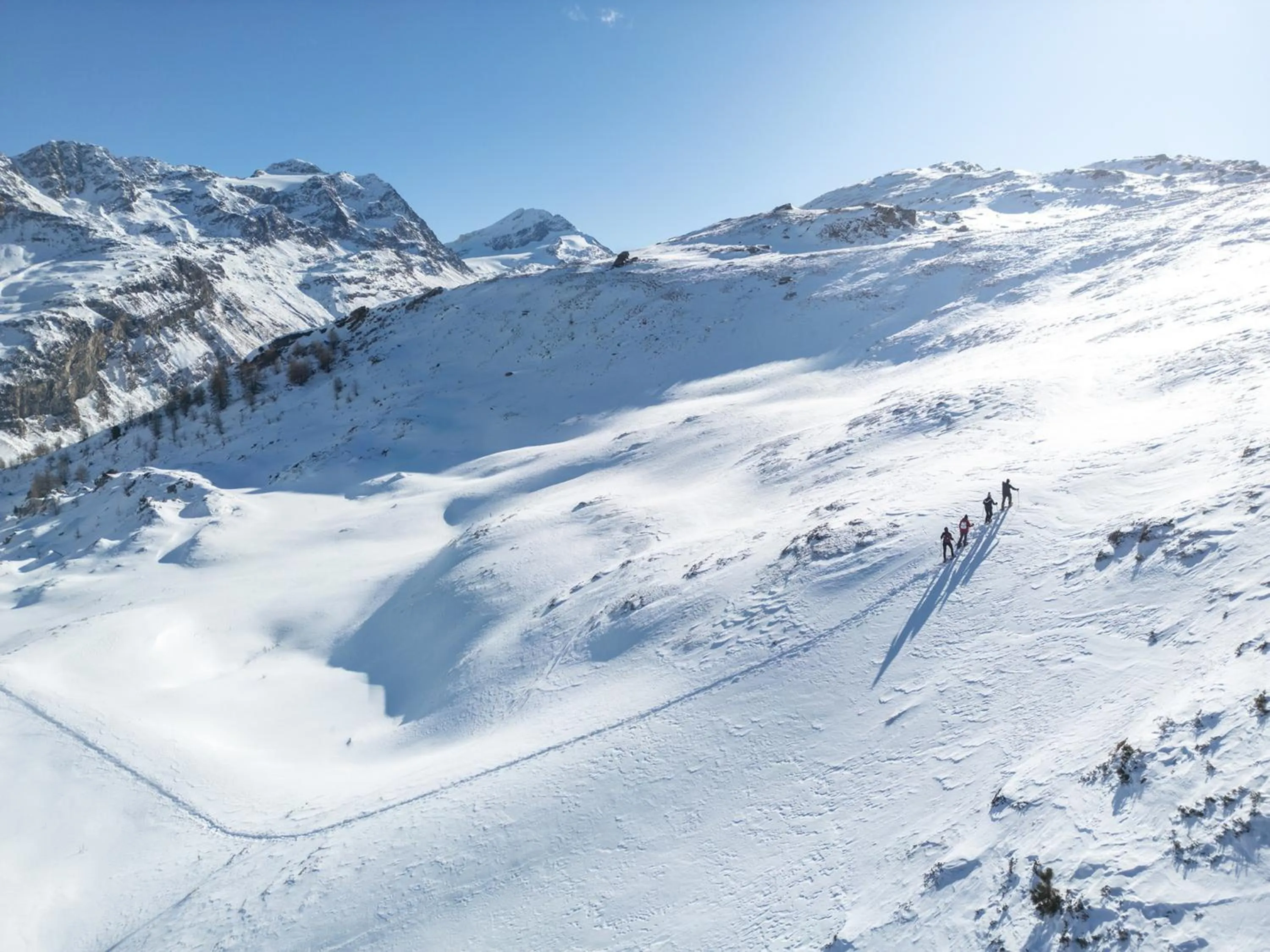 Natural landscape in Hotel Chesa Pool