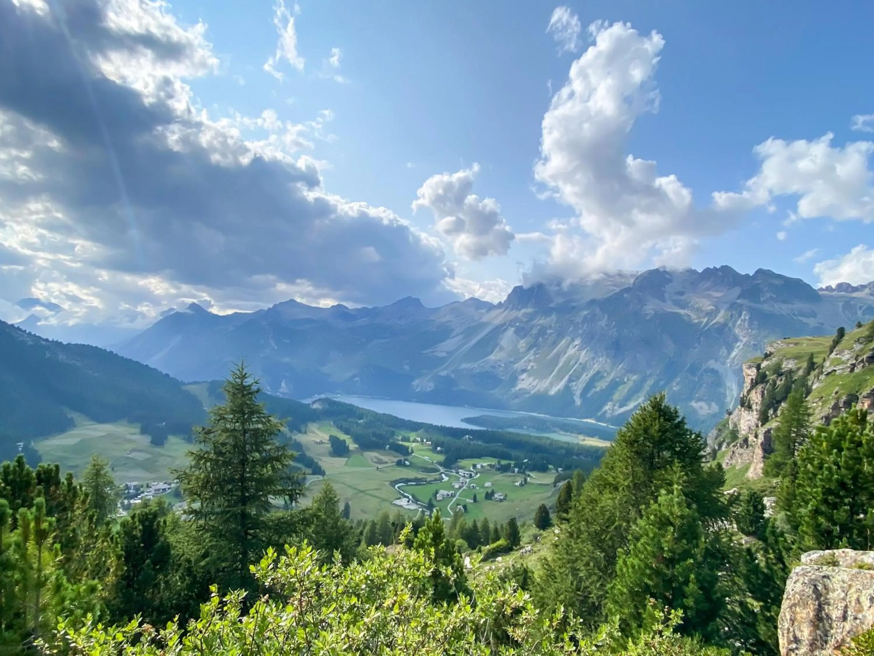 Natural landscape in Hotel Chesa Pool
