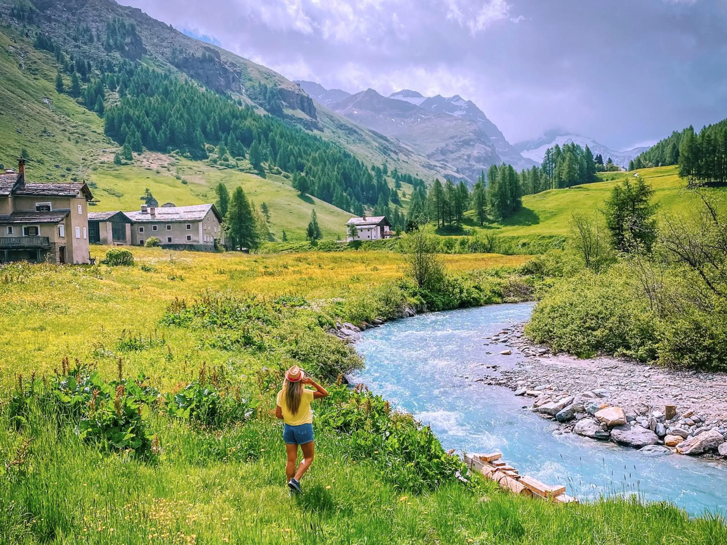Natural landscape in Hotel Chesa Pool