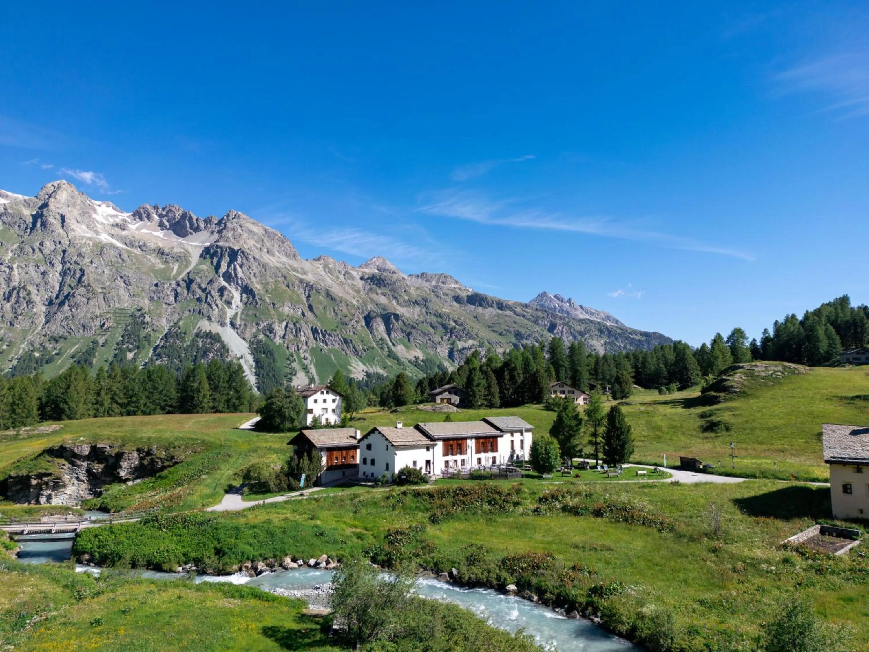 Property building in Hotel Chesa Pool