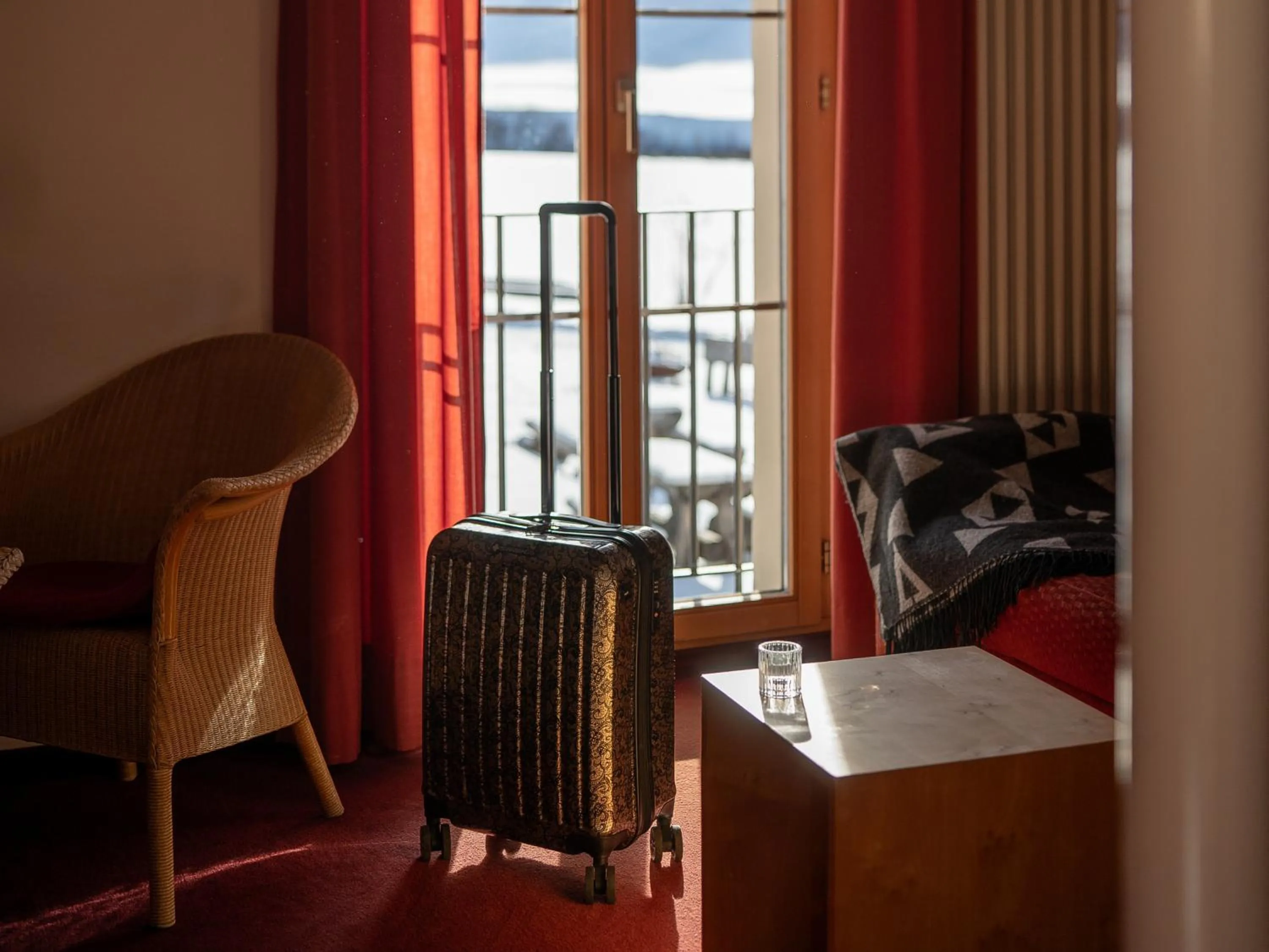Living room in Hotel Chesa Pool