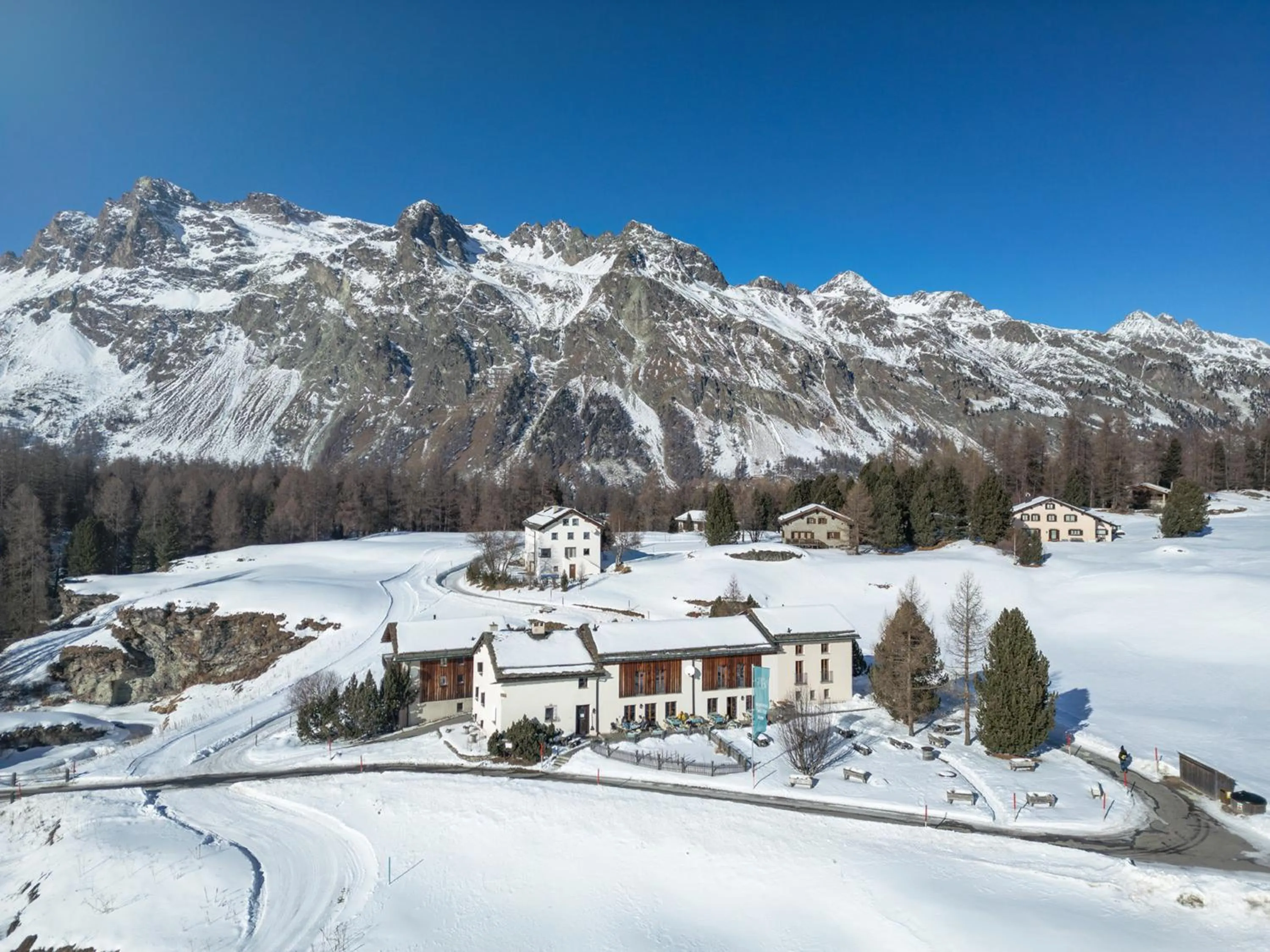 Property building in Hotel Chesa Pool