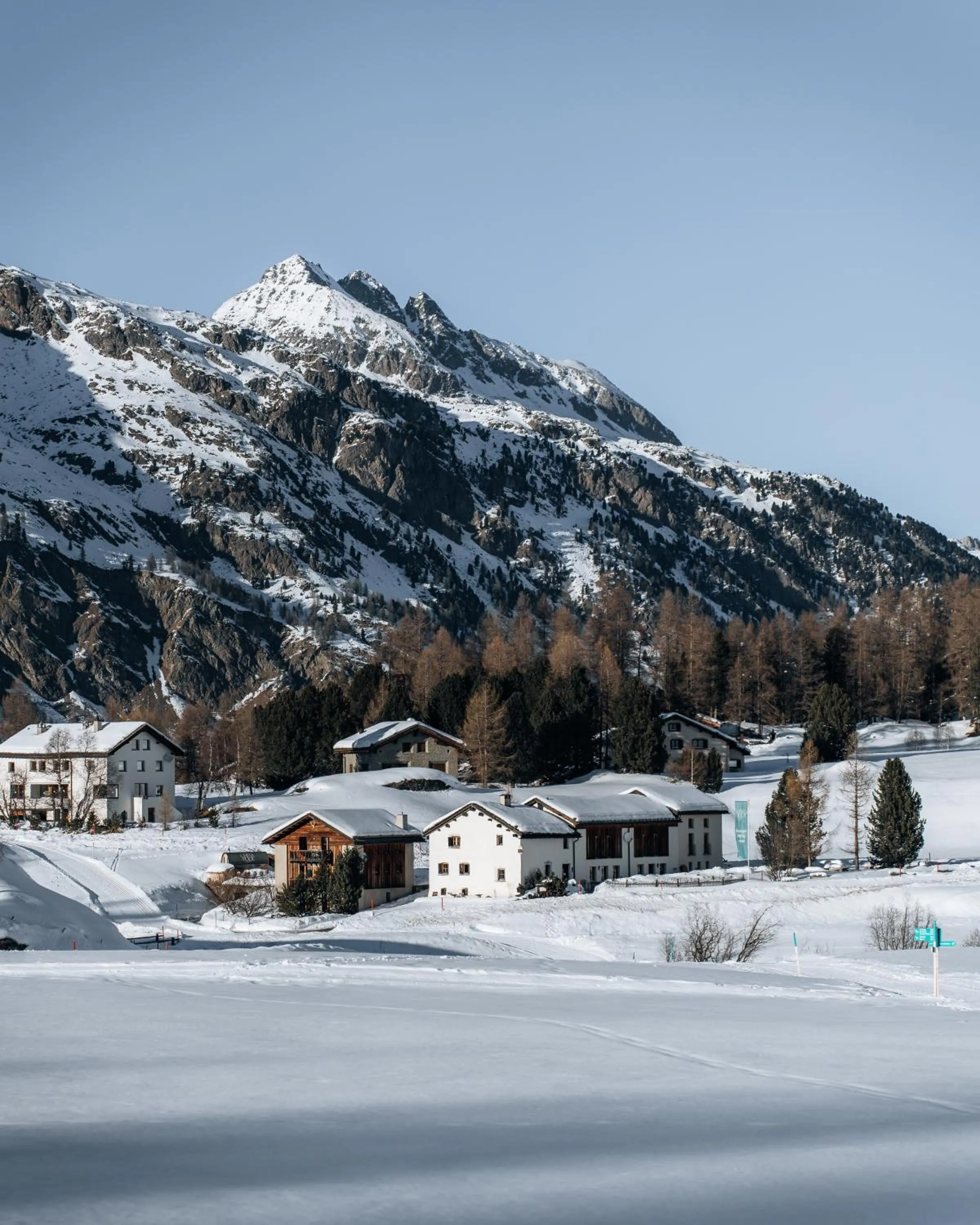 Property building in Hotel Chesa Pool