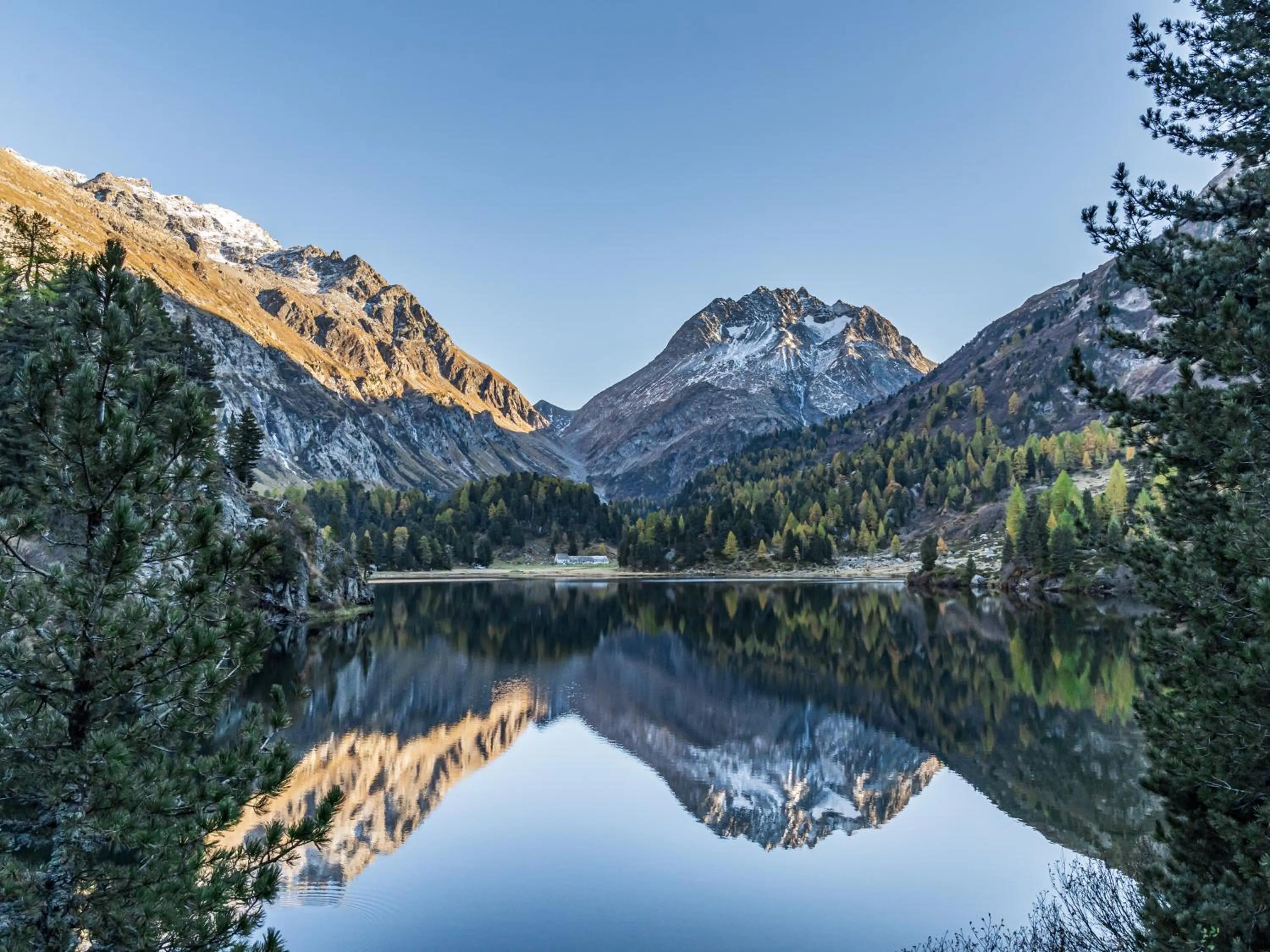 Natural landscape in Hotel Chesa Pool