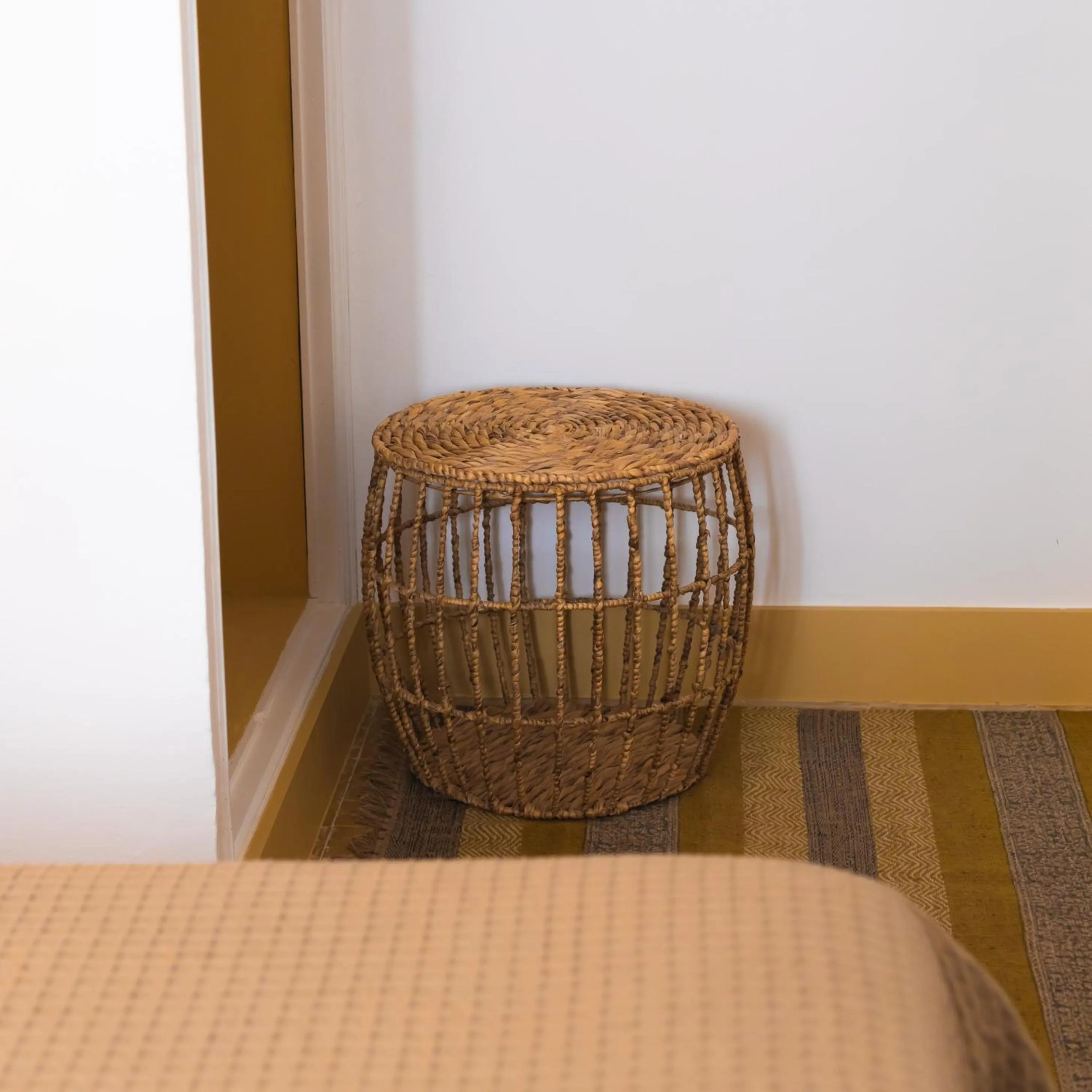 Decorative detail, Bed in Hostal Sa Teula
