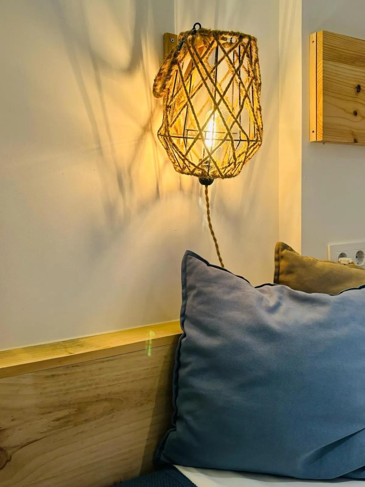 Bed in Hostal Sa Teula