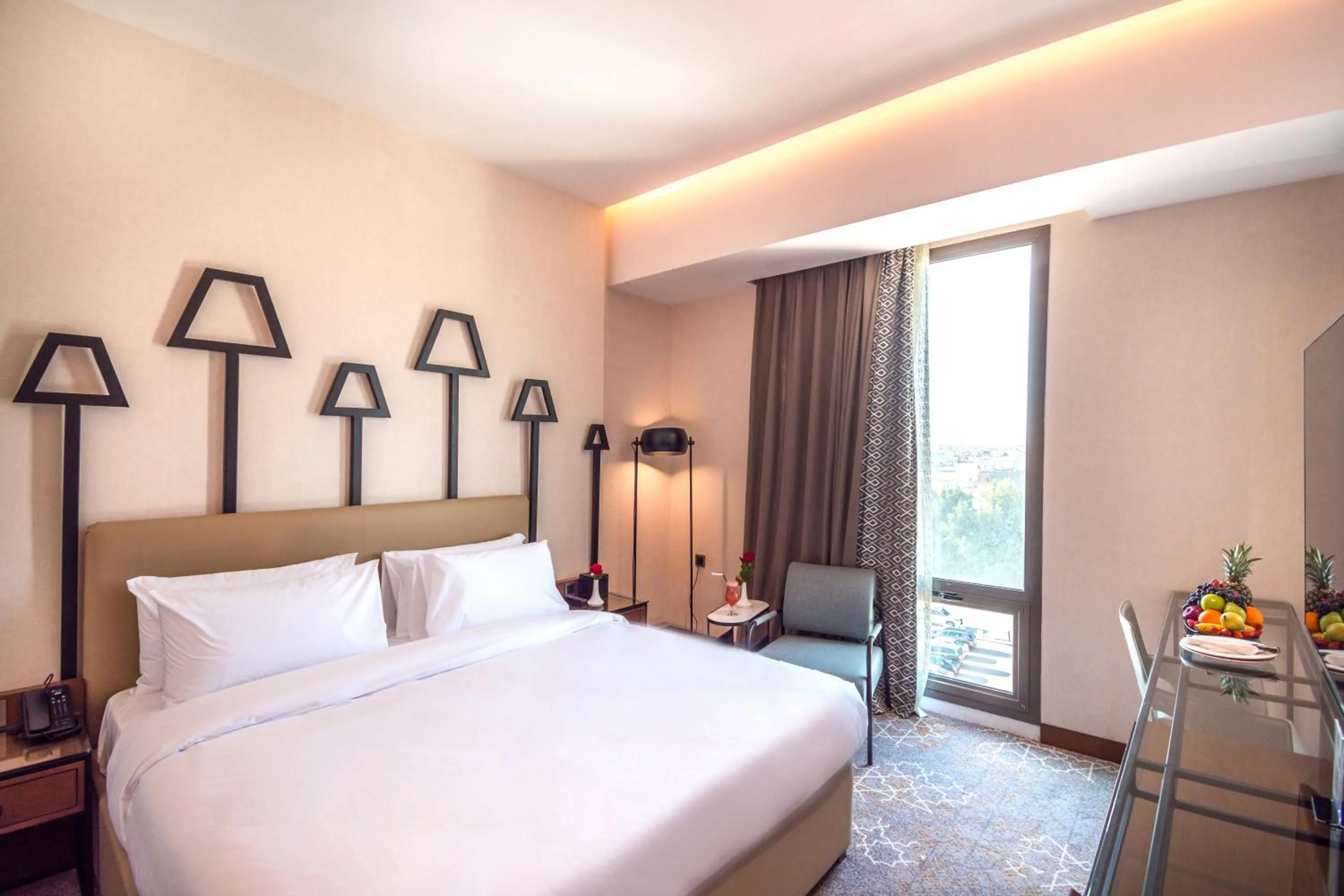 Bedroom, Bed in Grand Plaza Hotel - KAFD Riyadh