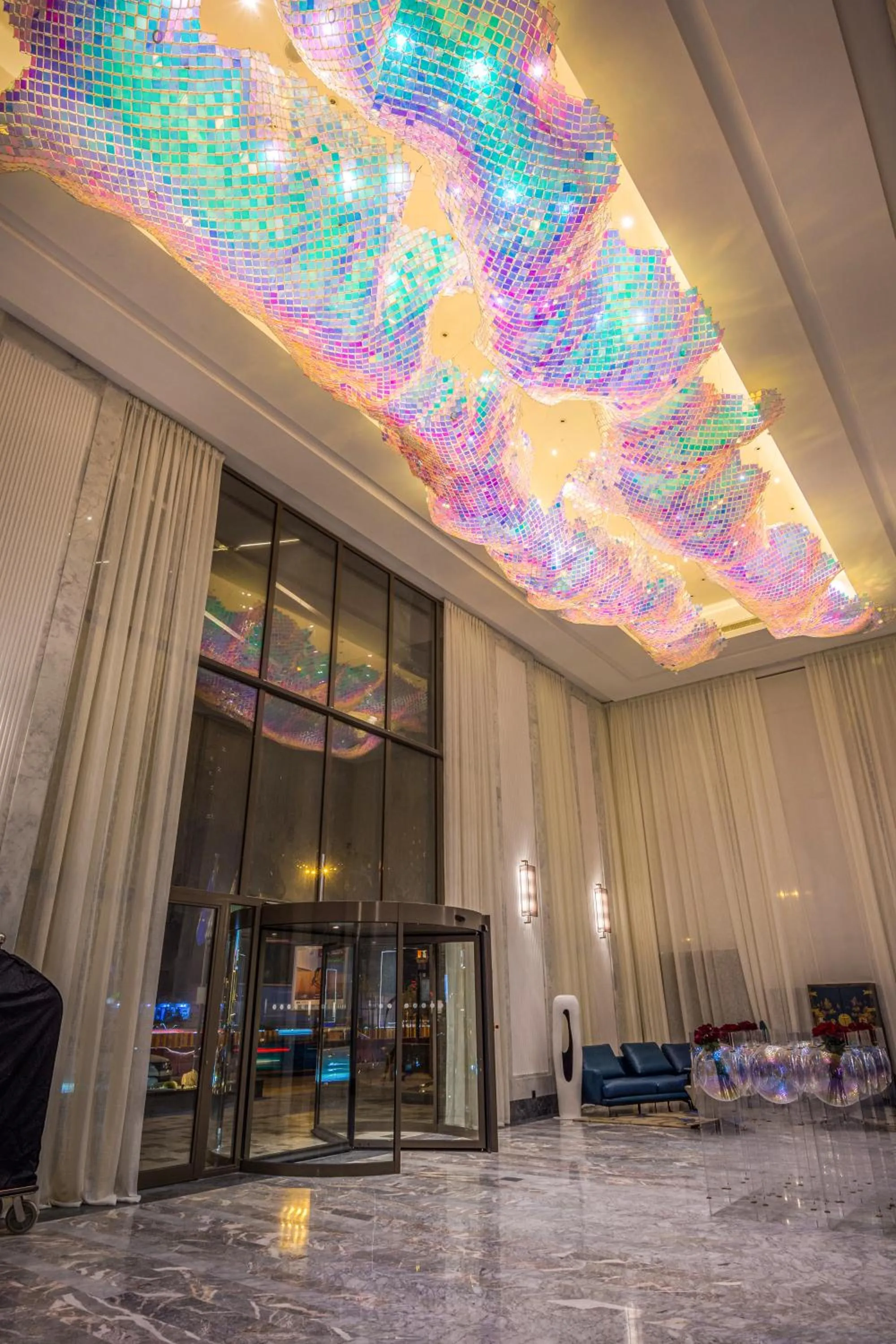 Facade/entrance in Grand Plaza Hotel - KAFD Riyadh