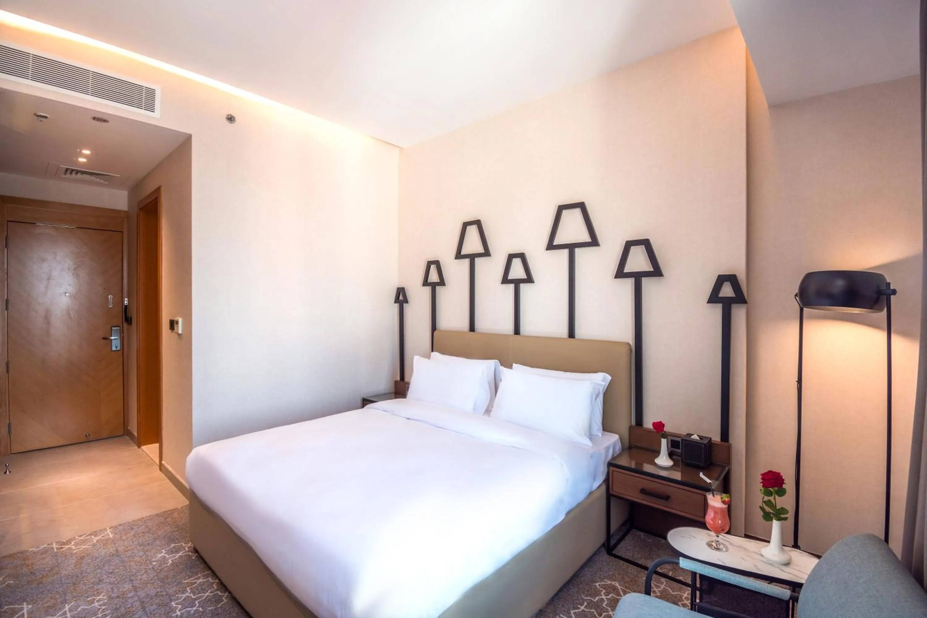 Bedroom, Bed in Grand Plaza Hotel - KAFD Riyadh