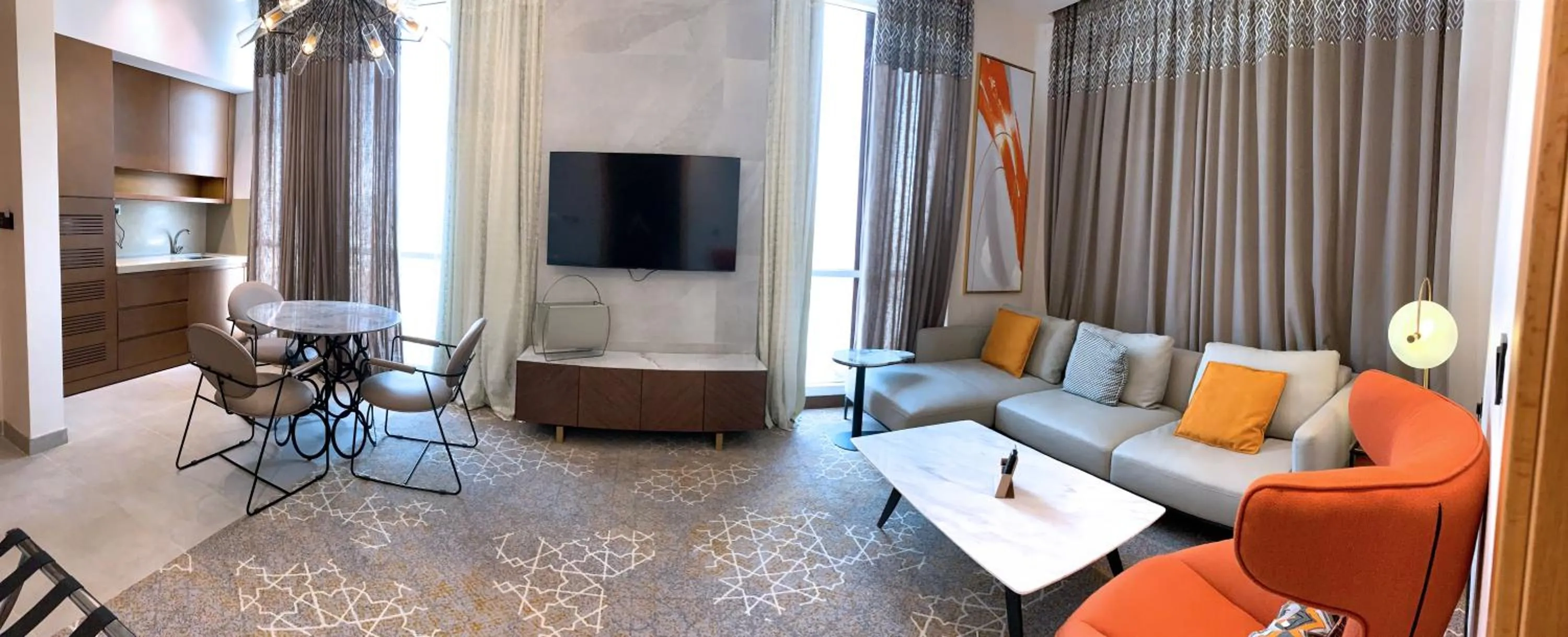 Living room in Grand Plaza Hotel - KAFD Riyadh