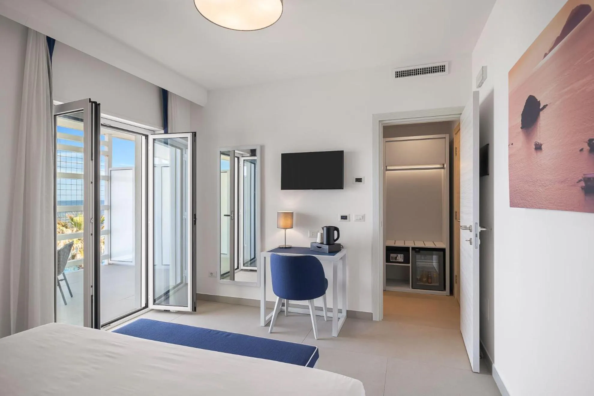 Bed in Seaside Hotel