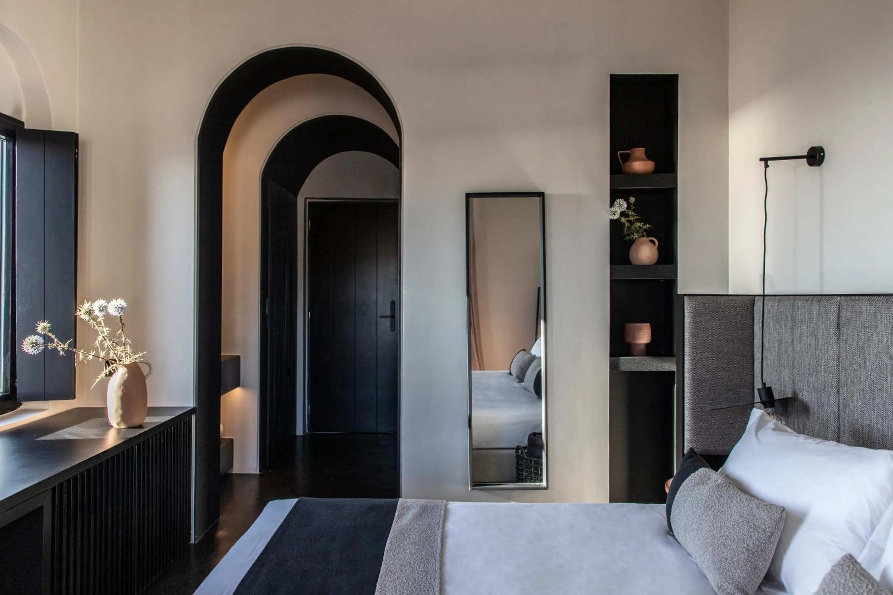 Photo of the whole room, Bed in Nimbus Santorini