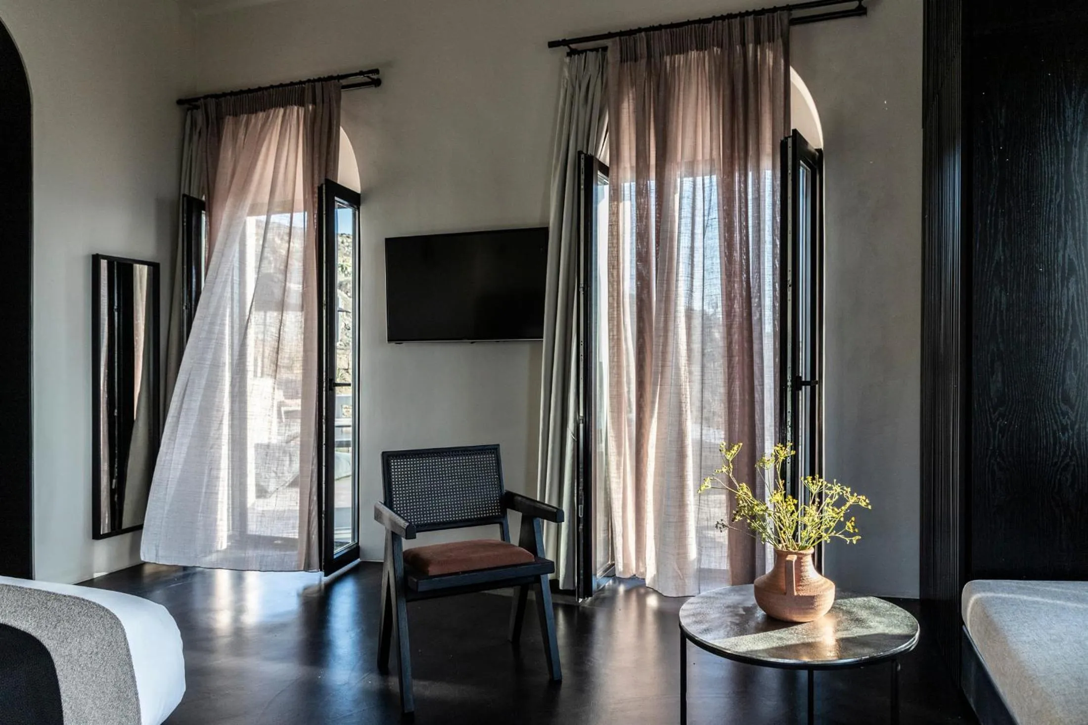 Bedroom in Nimbus Santorini
