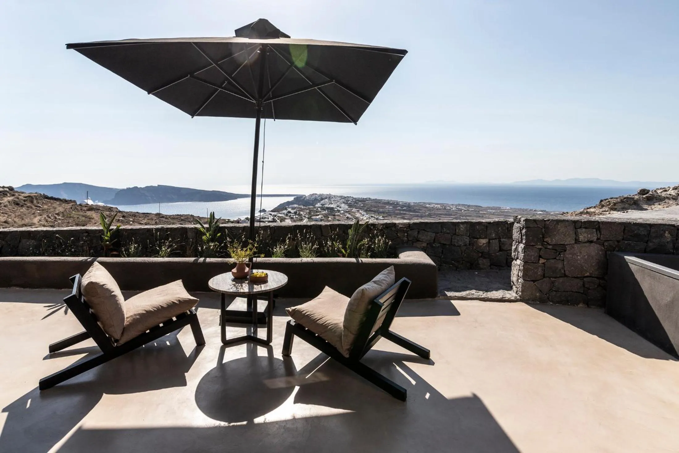 Sea view in Nimbus Santorini