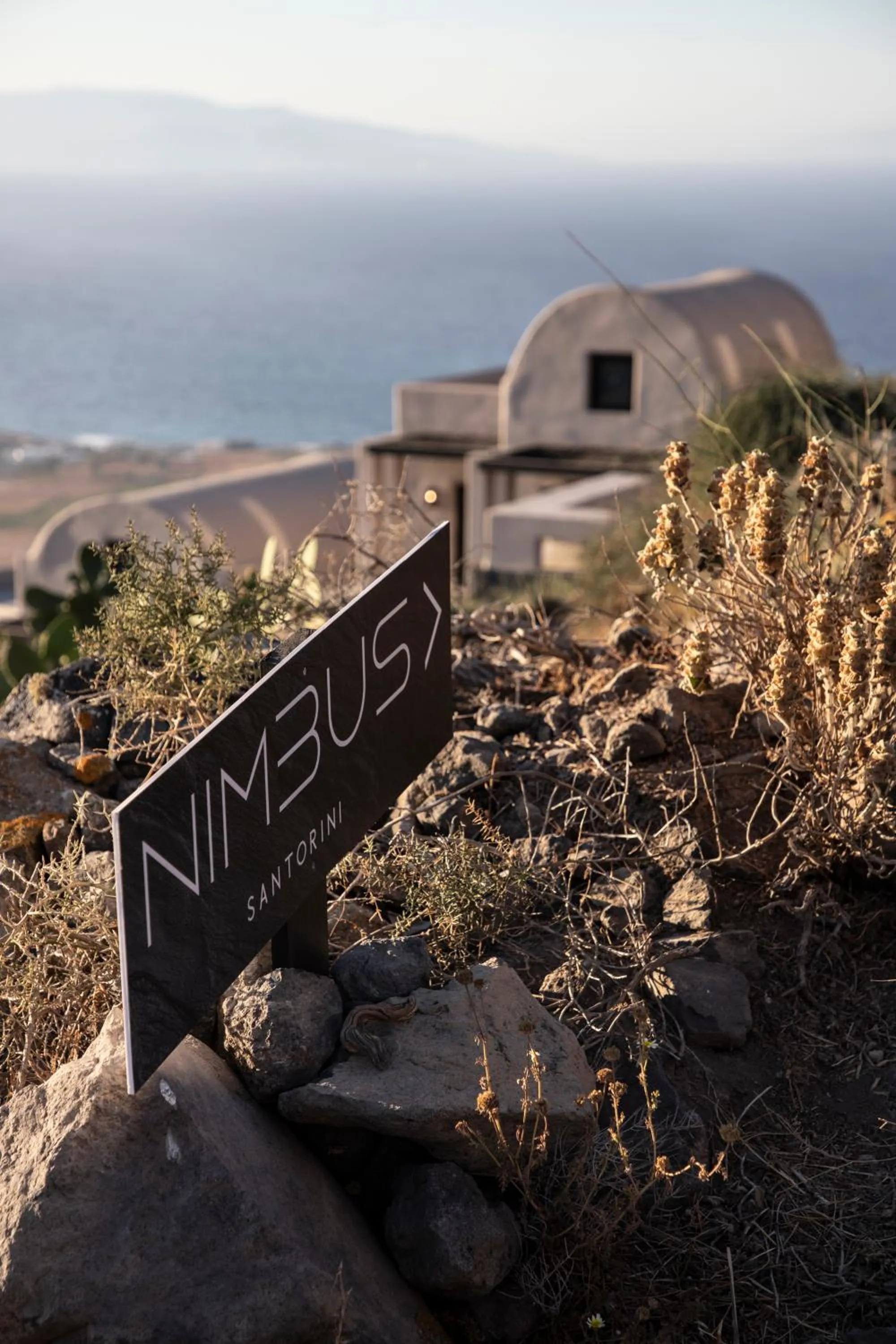 Natural landscape in Nimbus Santorini