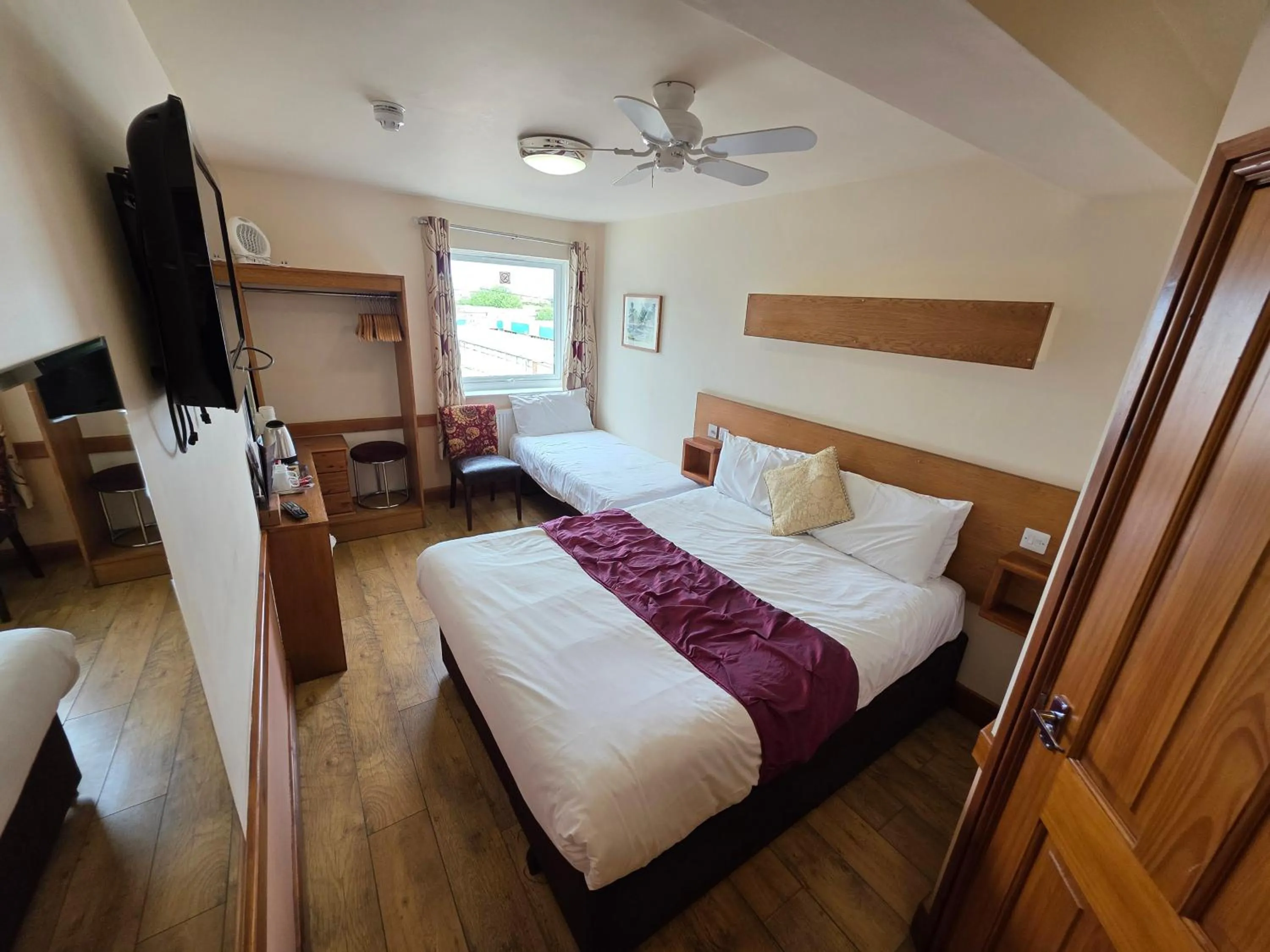 Bed in Villager Hotel, Ingoldmells